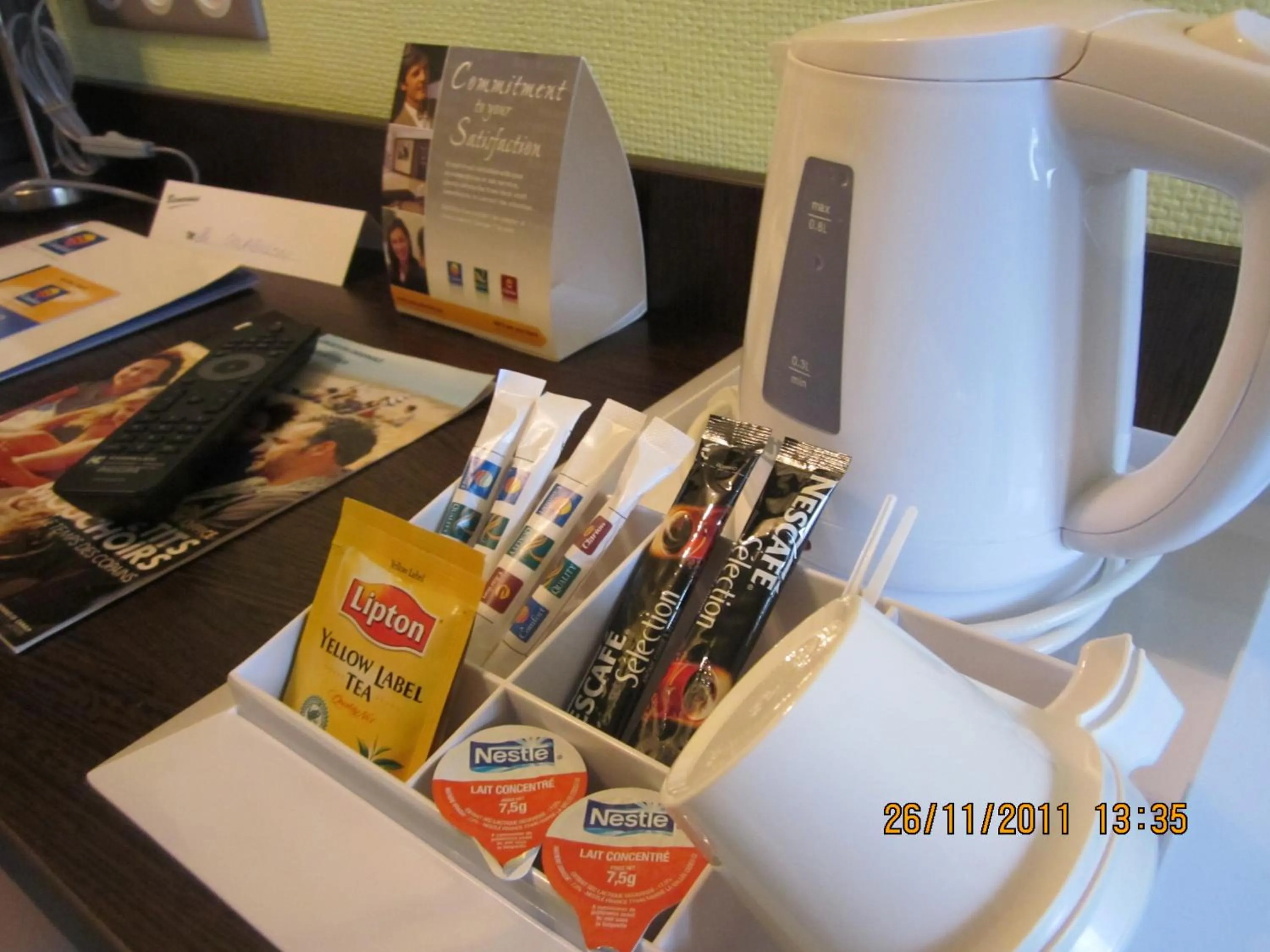 Coffee/tea facilities in FH Confort Hotel Orléans Co'met
