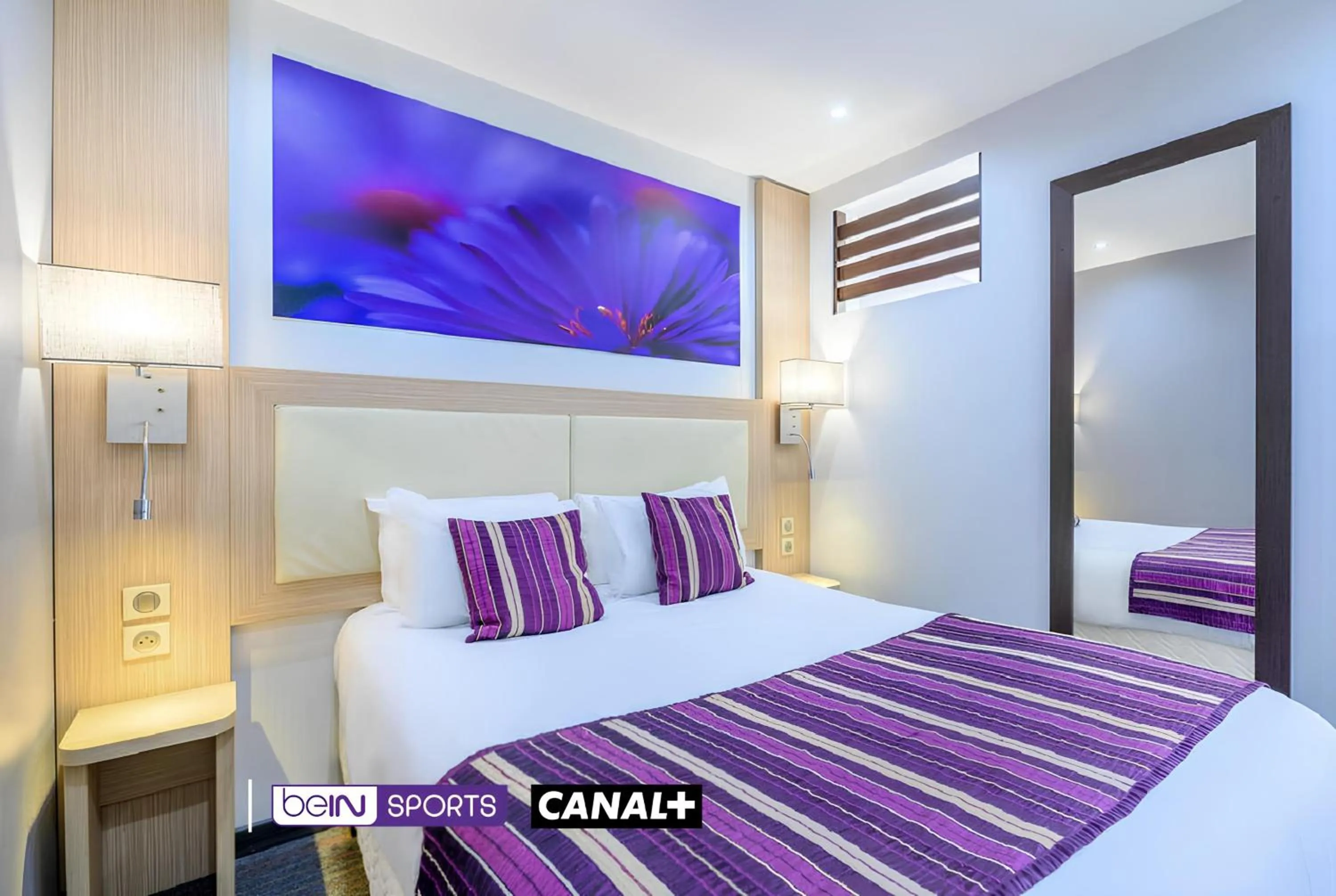 Photo of the whole room, Bed in FH Confort Hotel Orléans Co'met