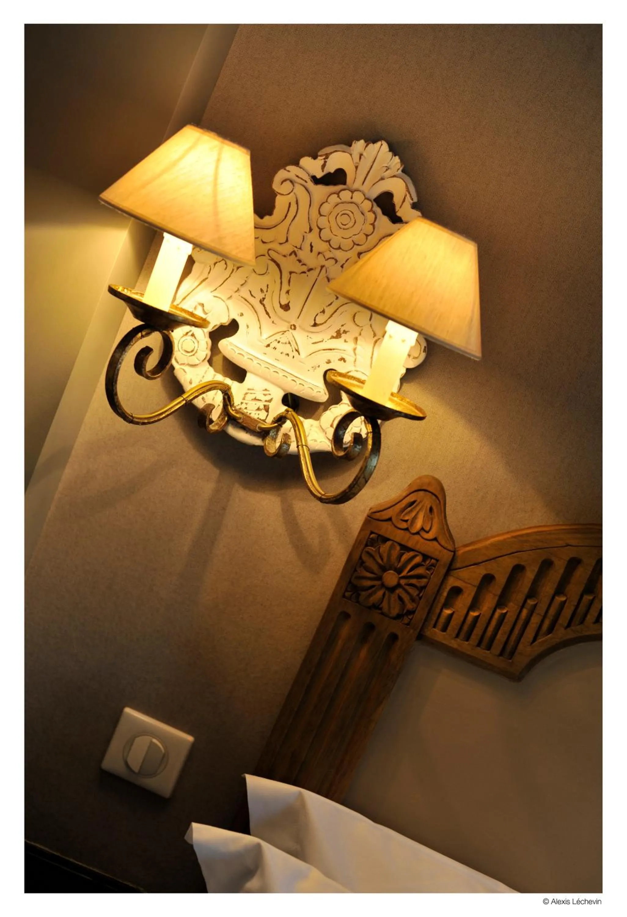 Bedroom in Hotel De La Treille