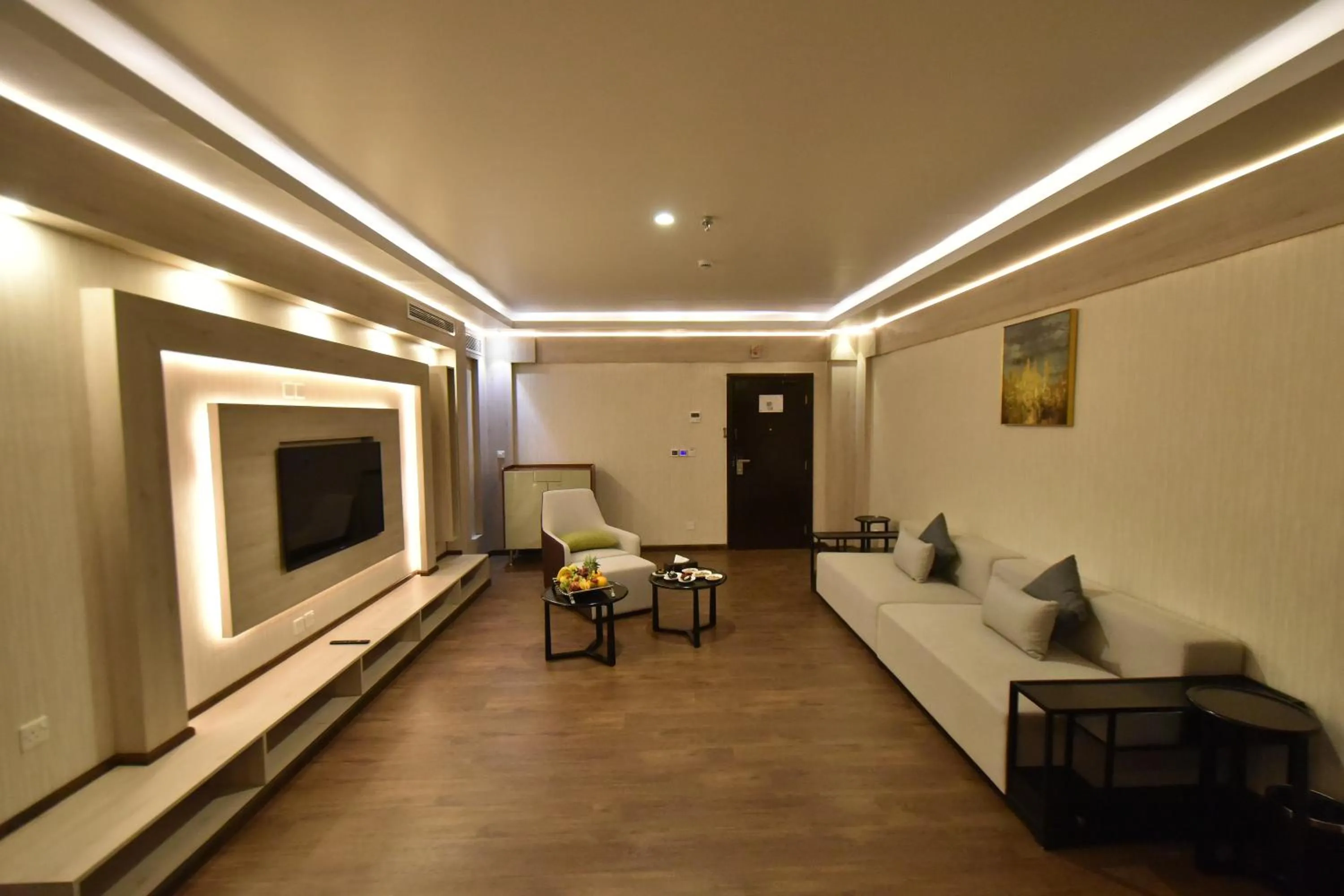 Living room in The District Hotel Najran