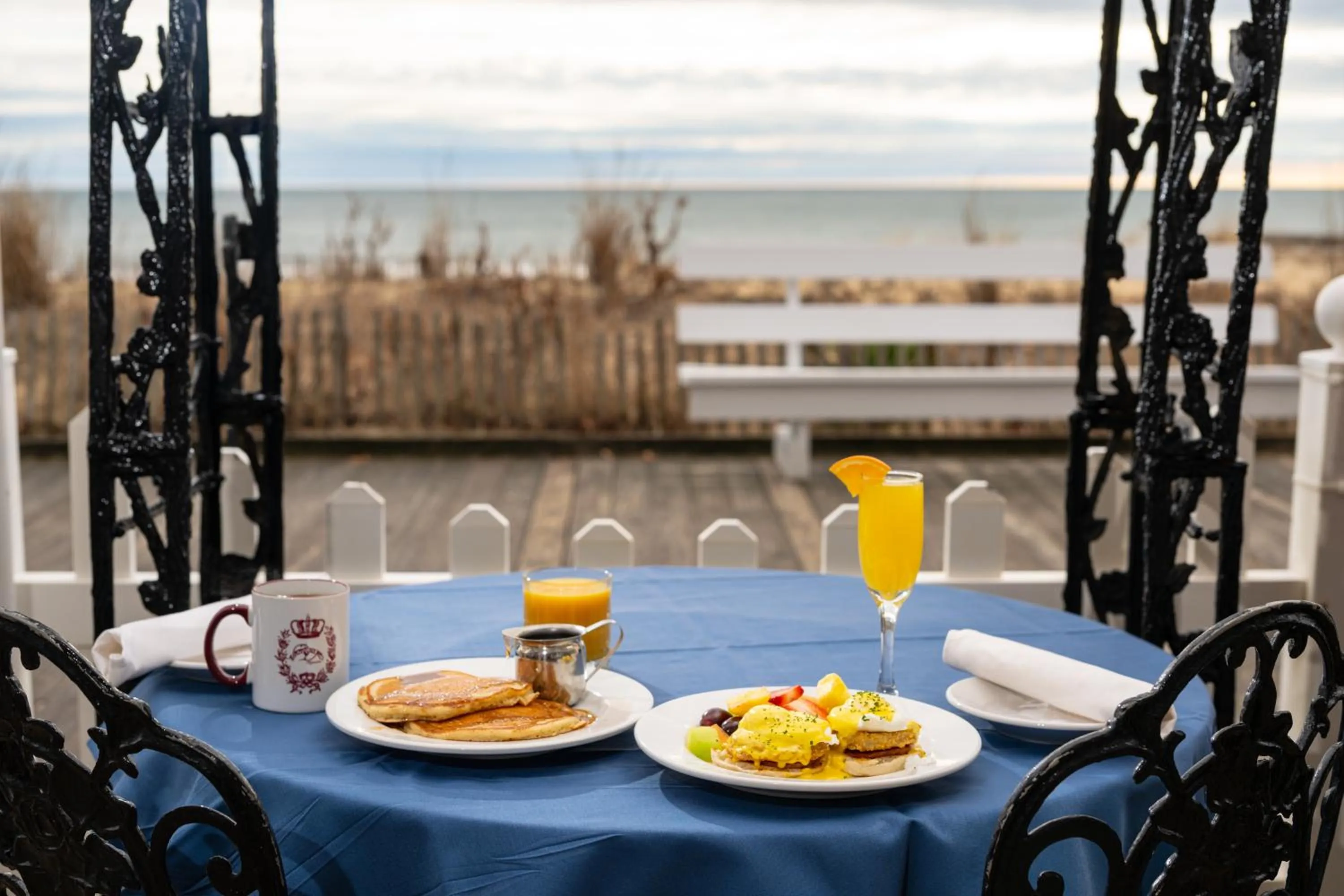 Breakfast in Boardwalk Plaza Hotel