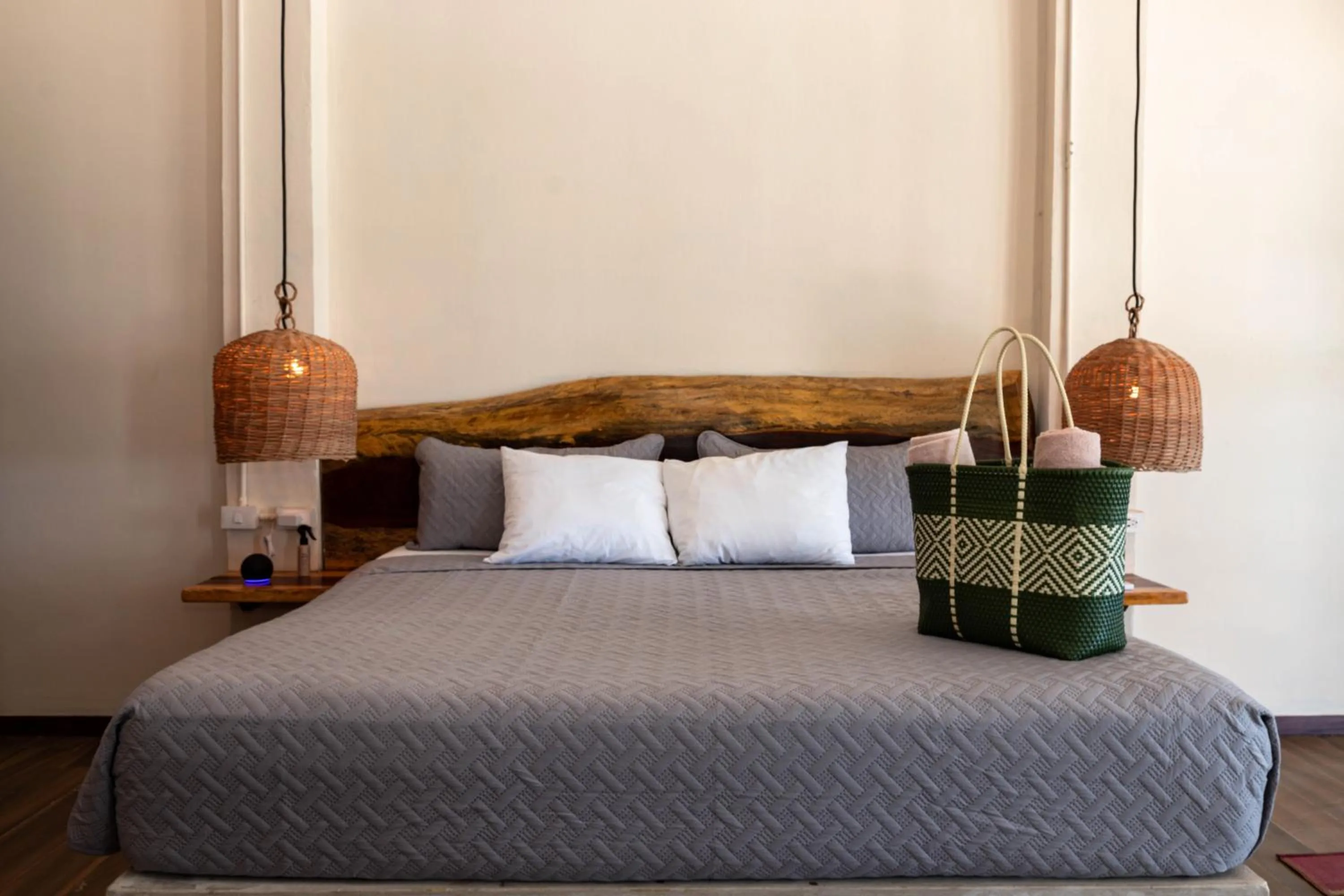 Bed in Mia Tulum Beachfront Resort - Ocean View Suites and Beach Club