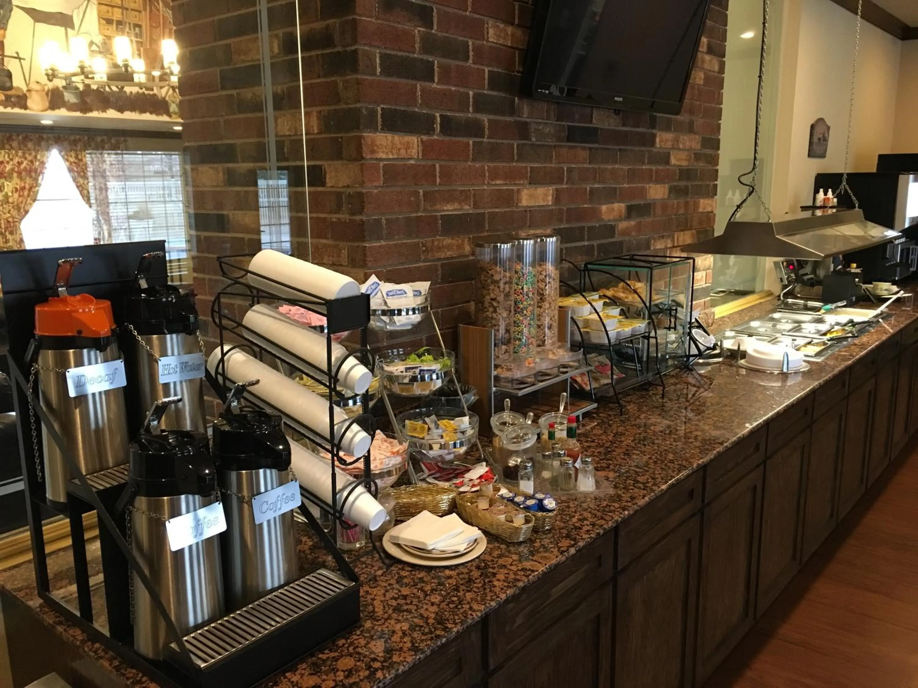 Food close-up in Territorial Inn Guthrie Oklahoma