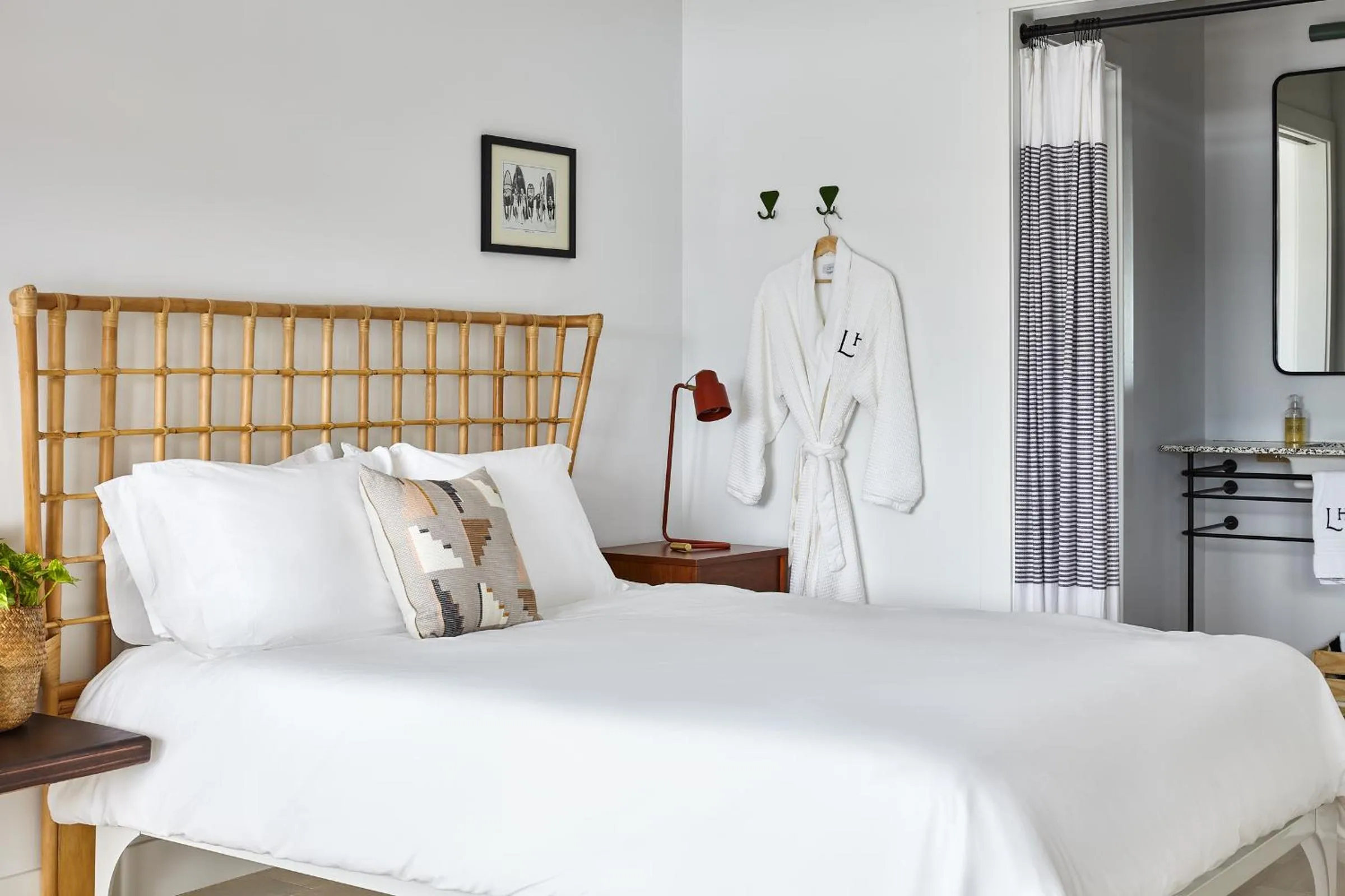 Bed in Lokal Hotel Cape May