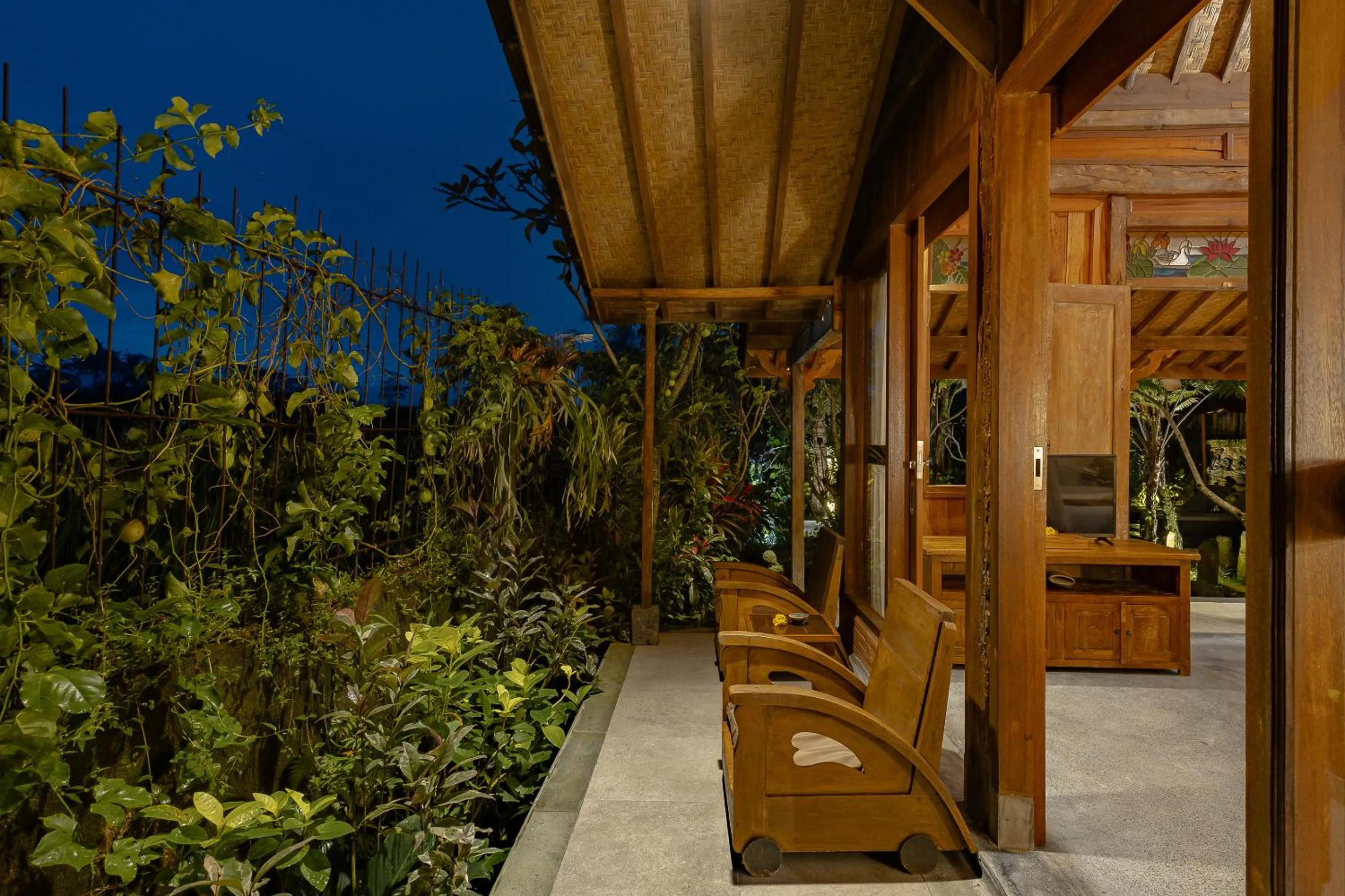 Patio in Moringa Ubud Villa