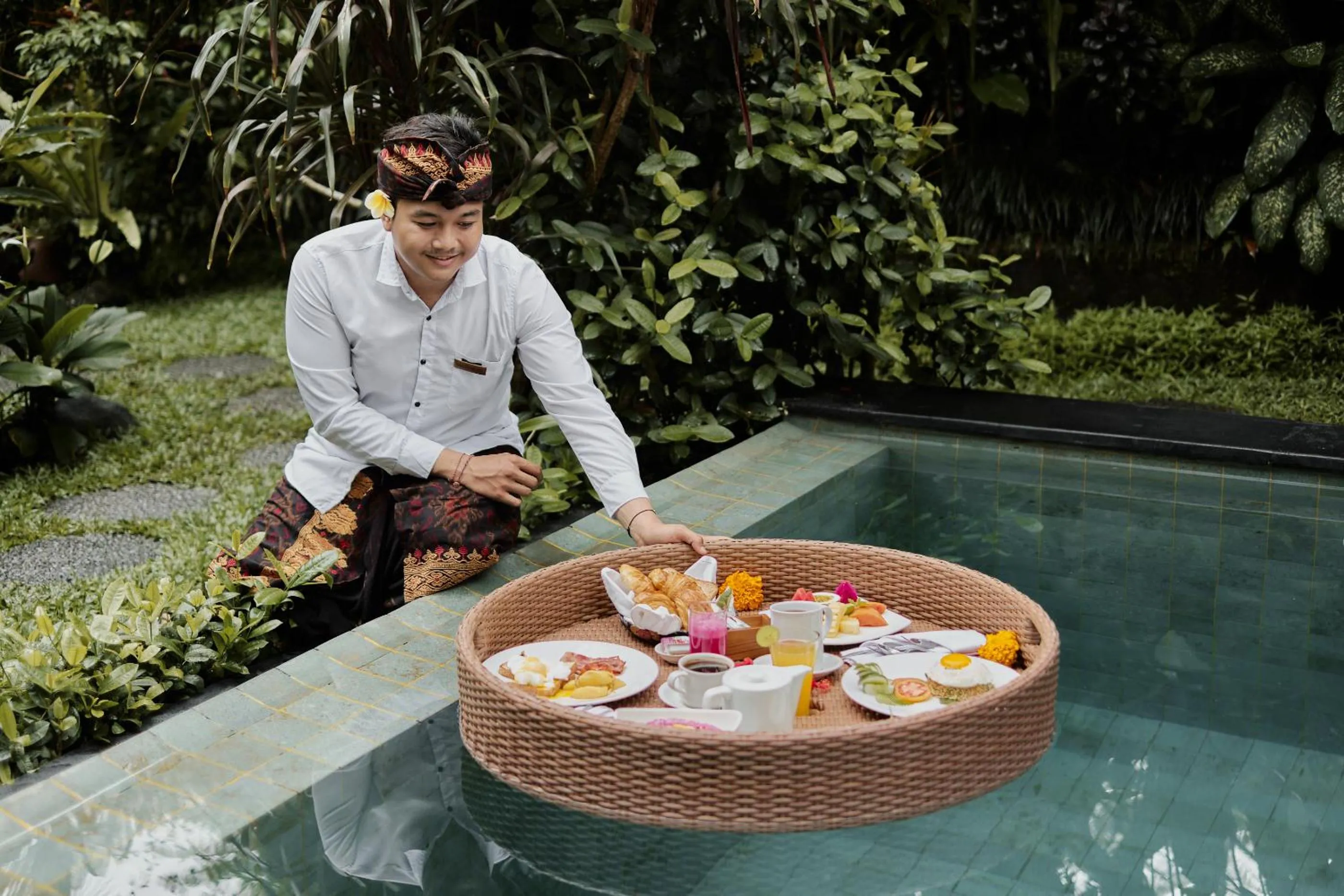 Swimming pool in Moringa Ubud Villa