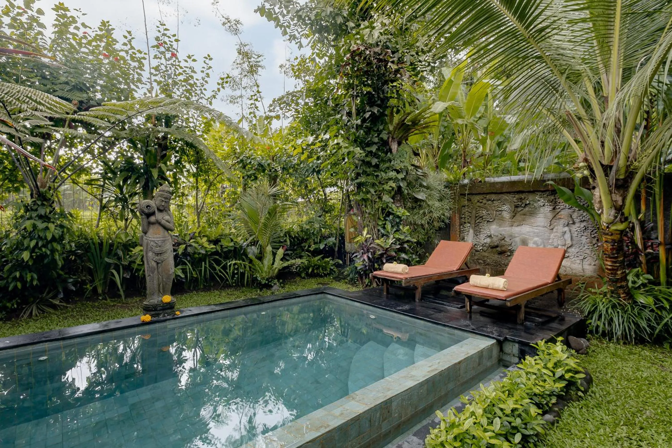 Garden in Moringa Ubud Villa