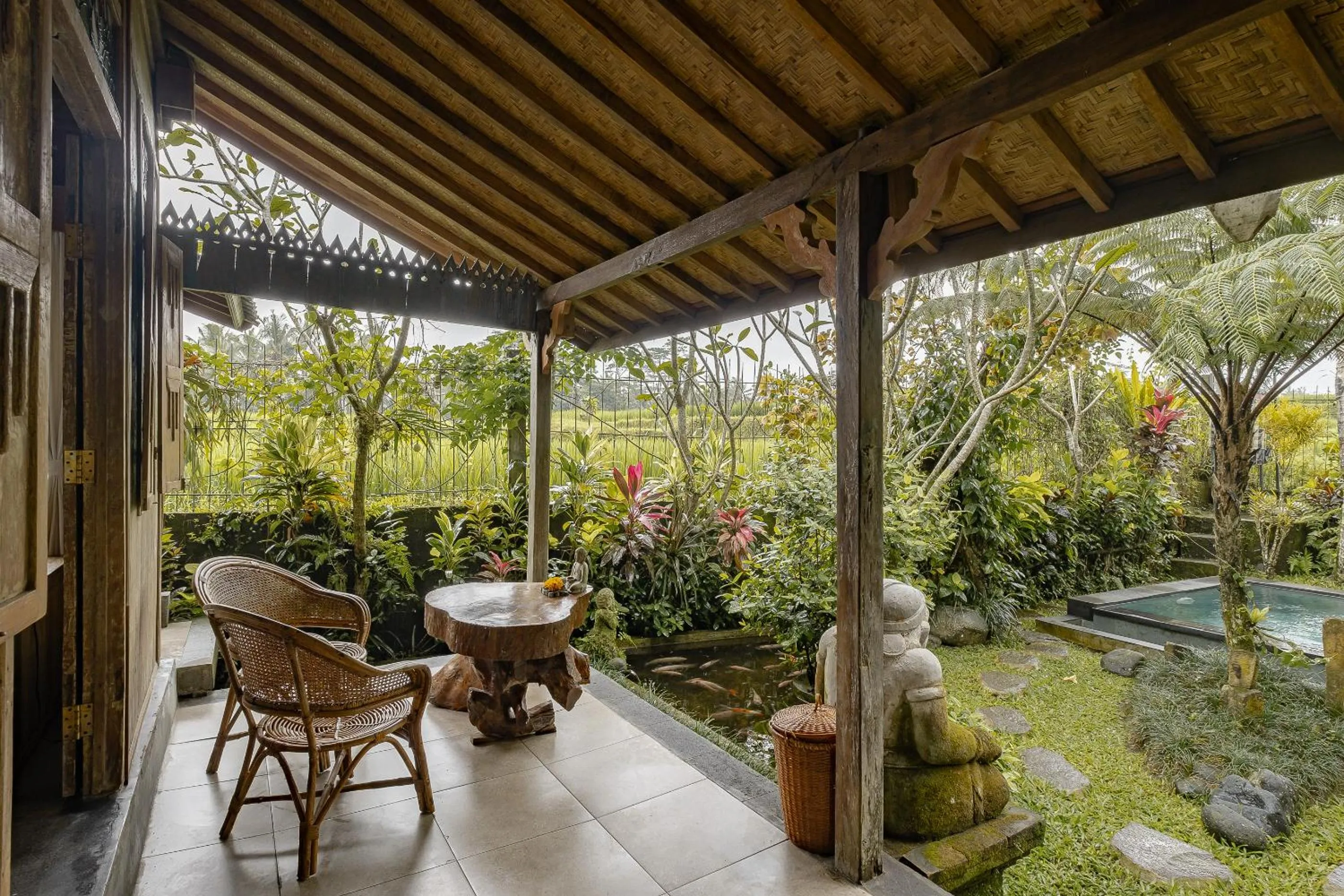 Day in Moringa Ubud Villa