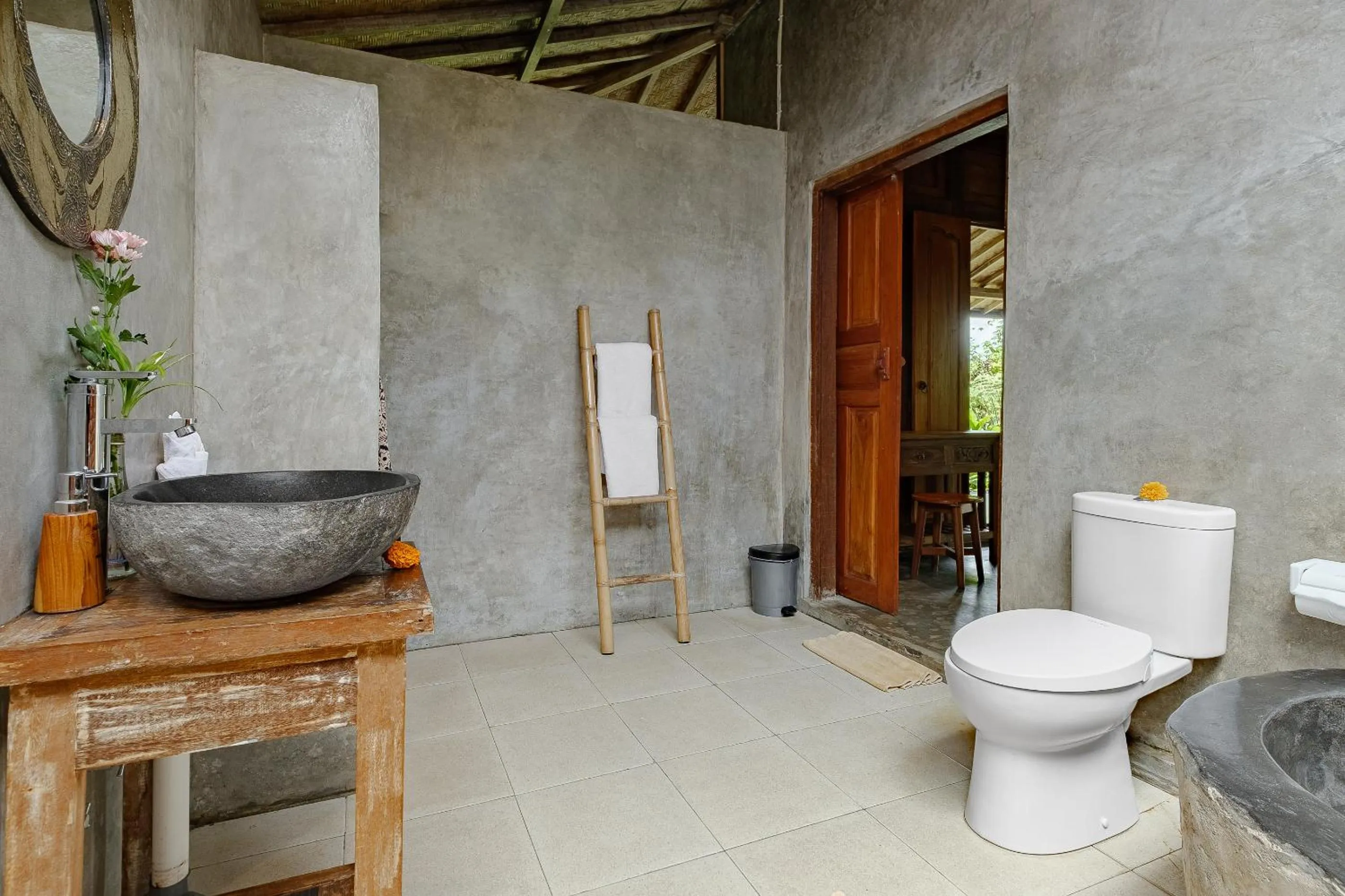 Bathroom in Moringa Ubud Villa
