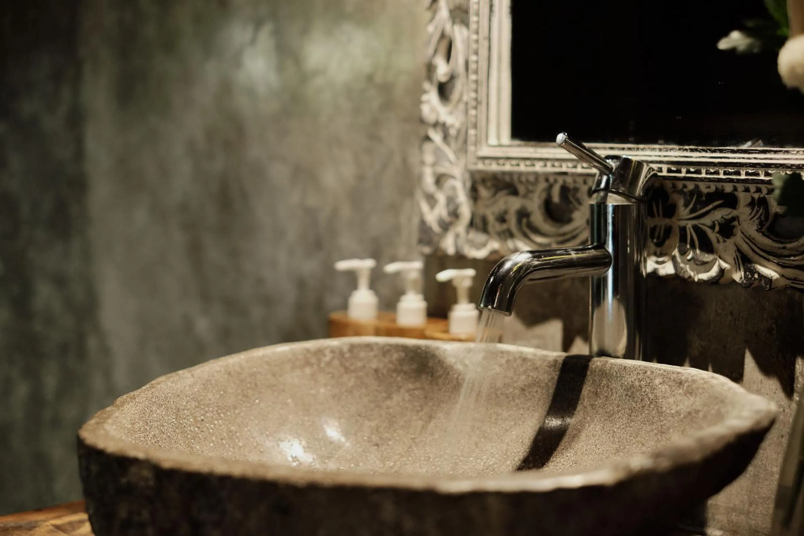 Bathroom in Moringa Ubud Villa