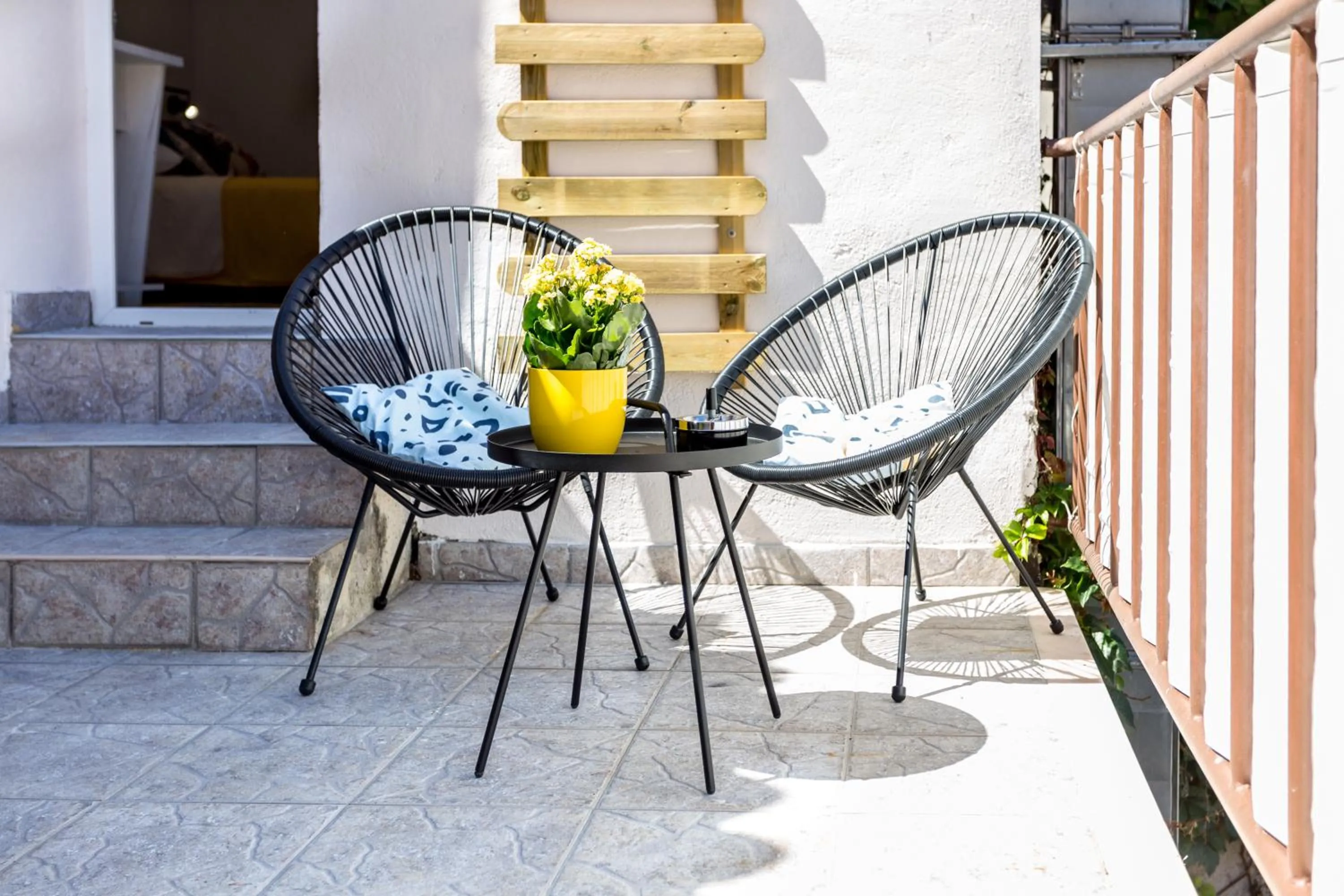 Balcony/Terrace in MiMa's Rooms