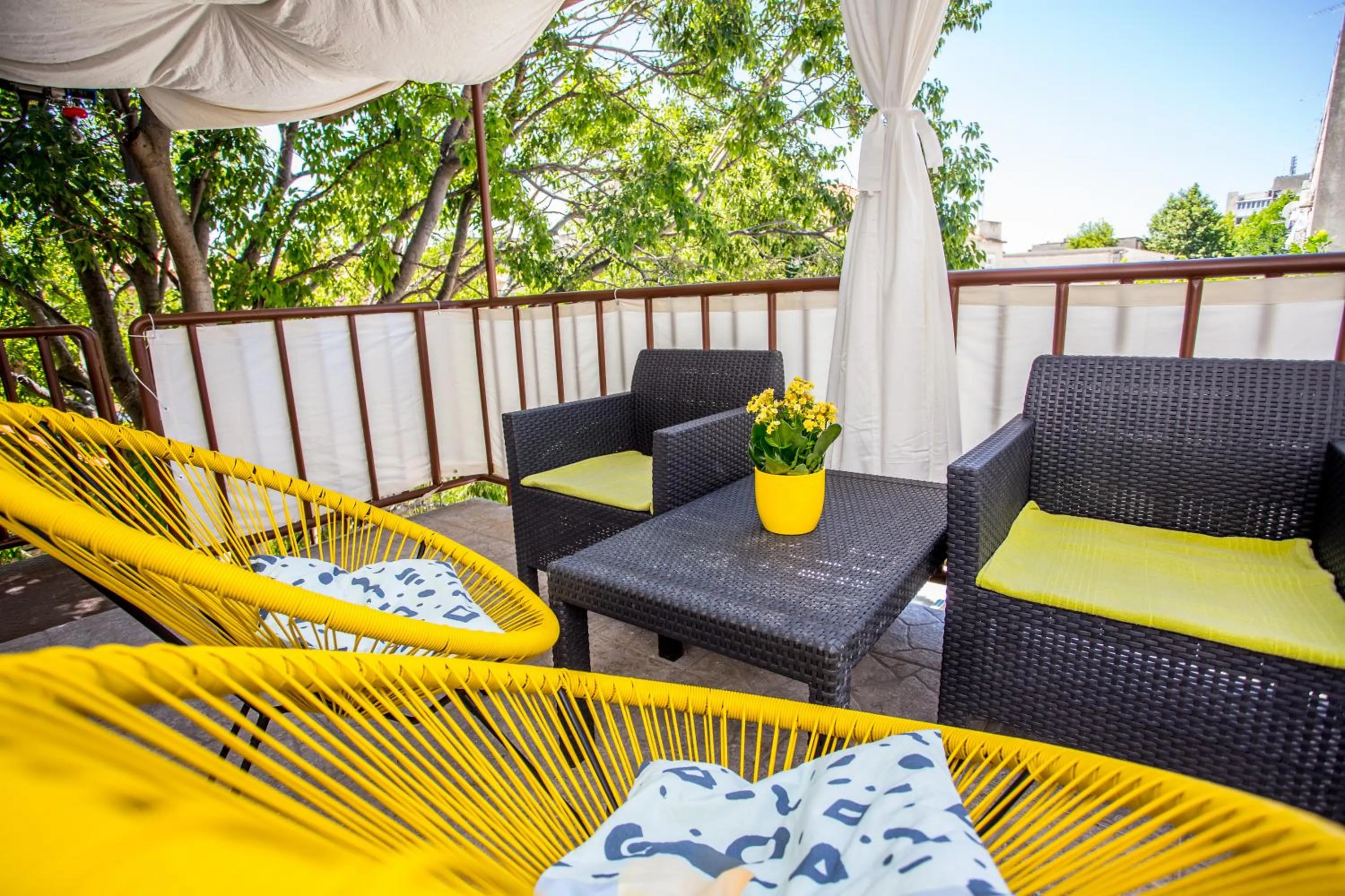 Balcony/Terrace in MiMa's Rooms