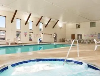 Swimming pool in Super 8 by Wyndham Houghton