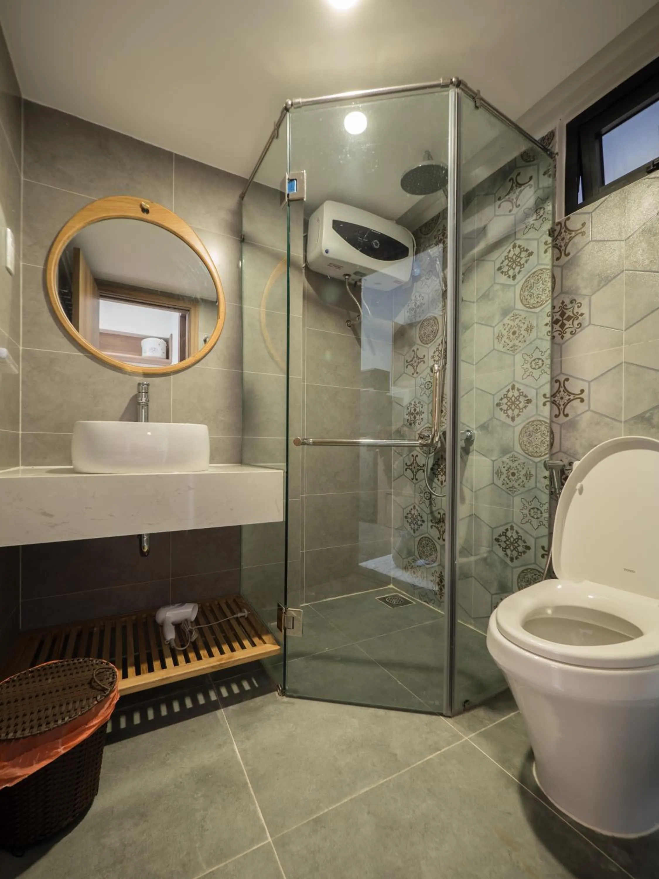 Bathroom in Wings House