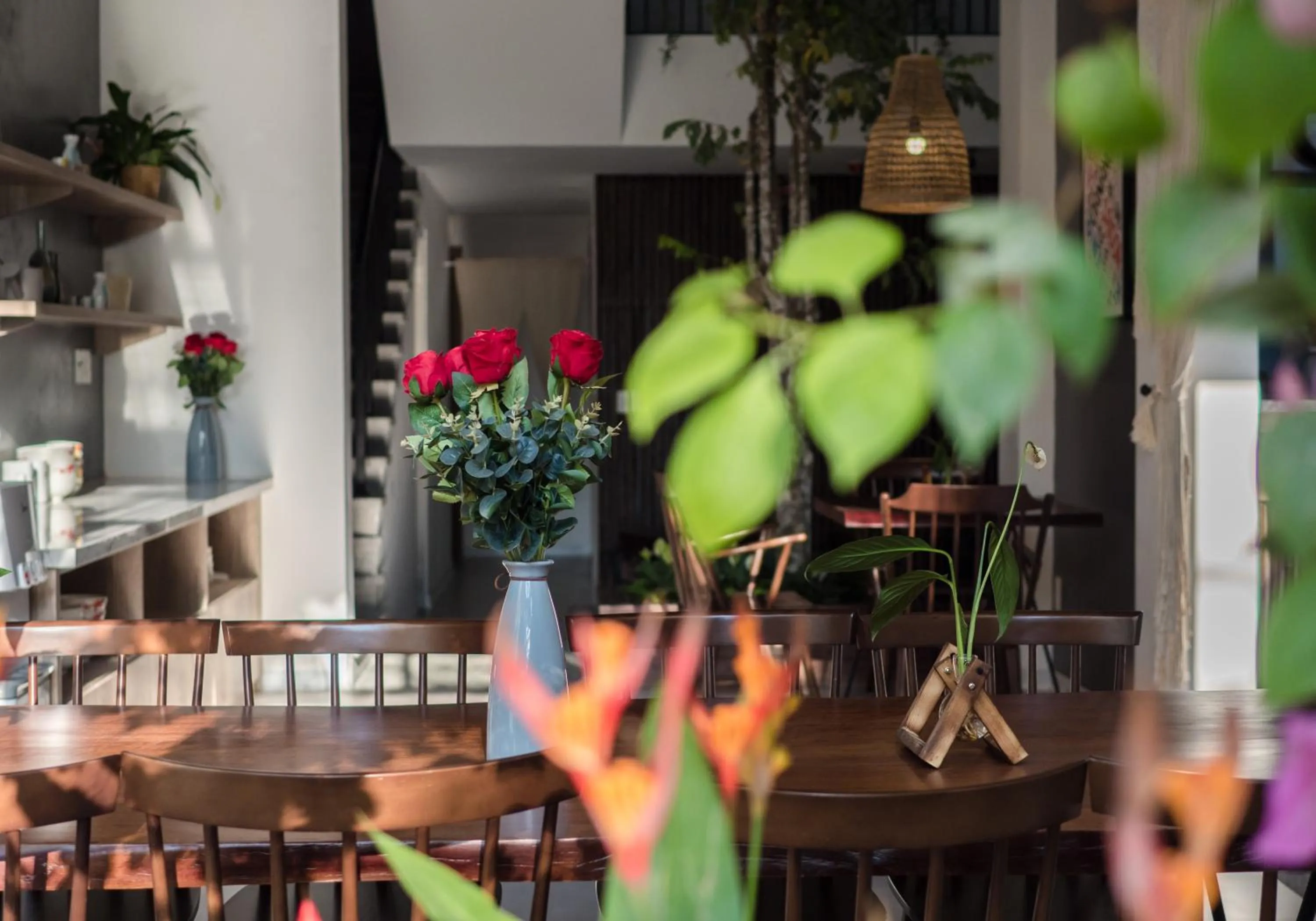 Seating area in Wings House