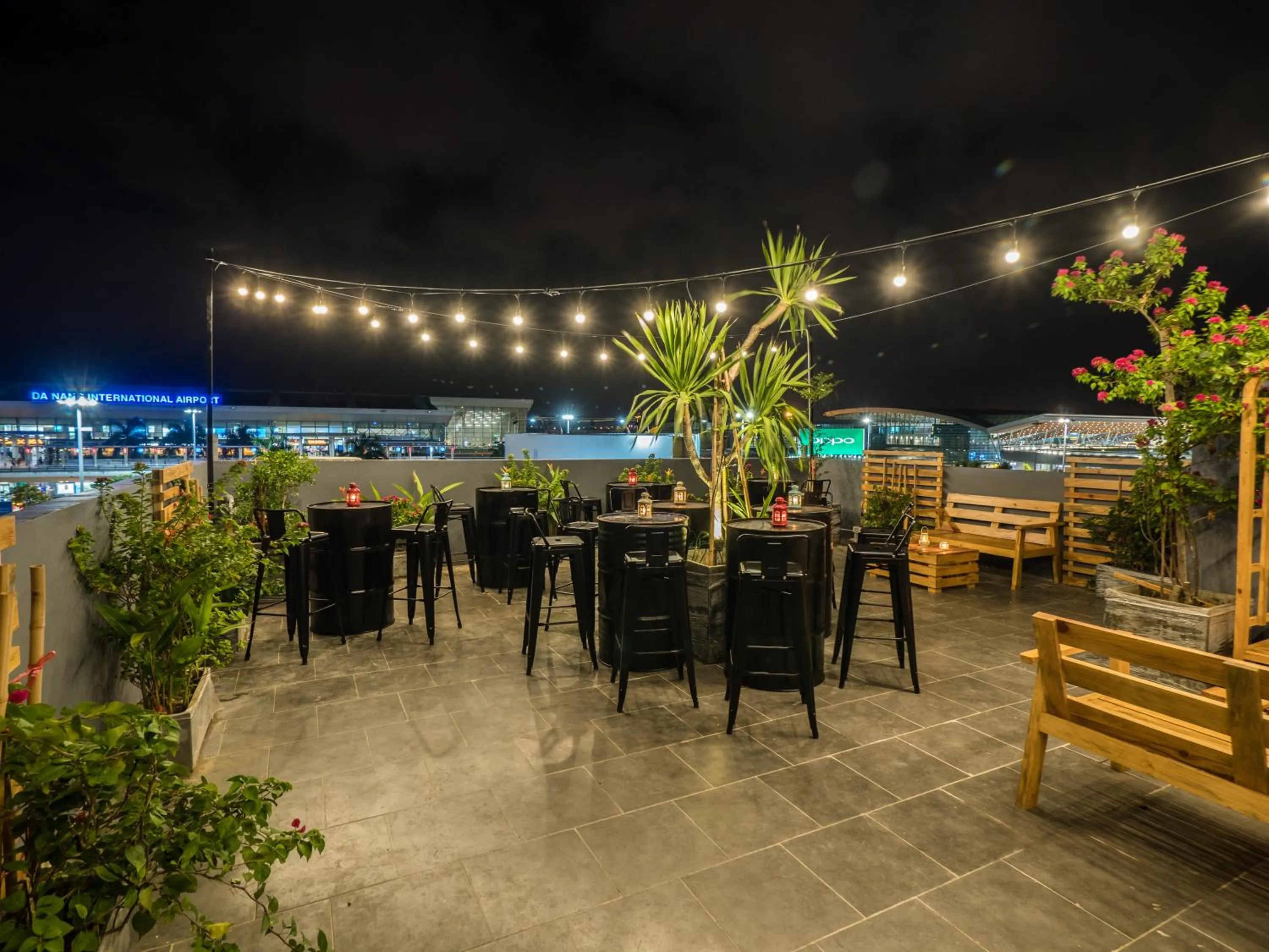 Seating area in Wings House