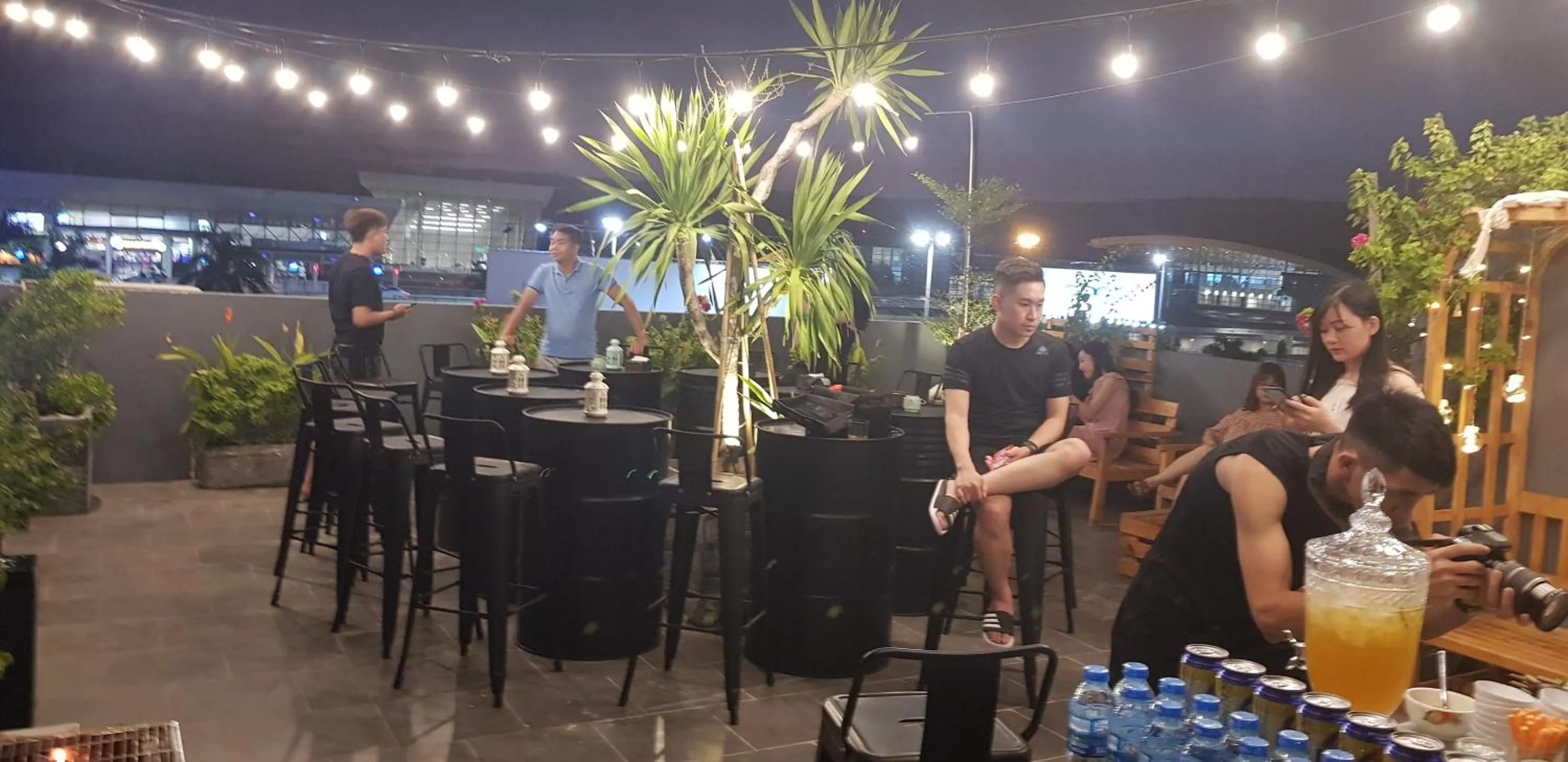 People in Wings House