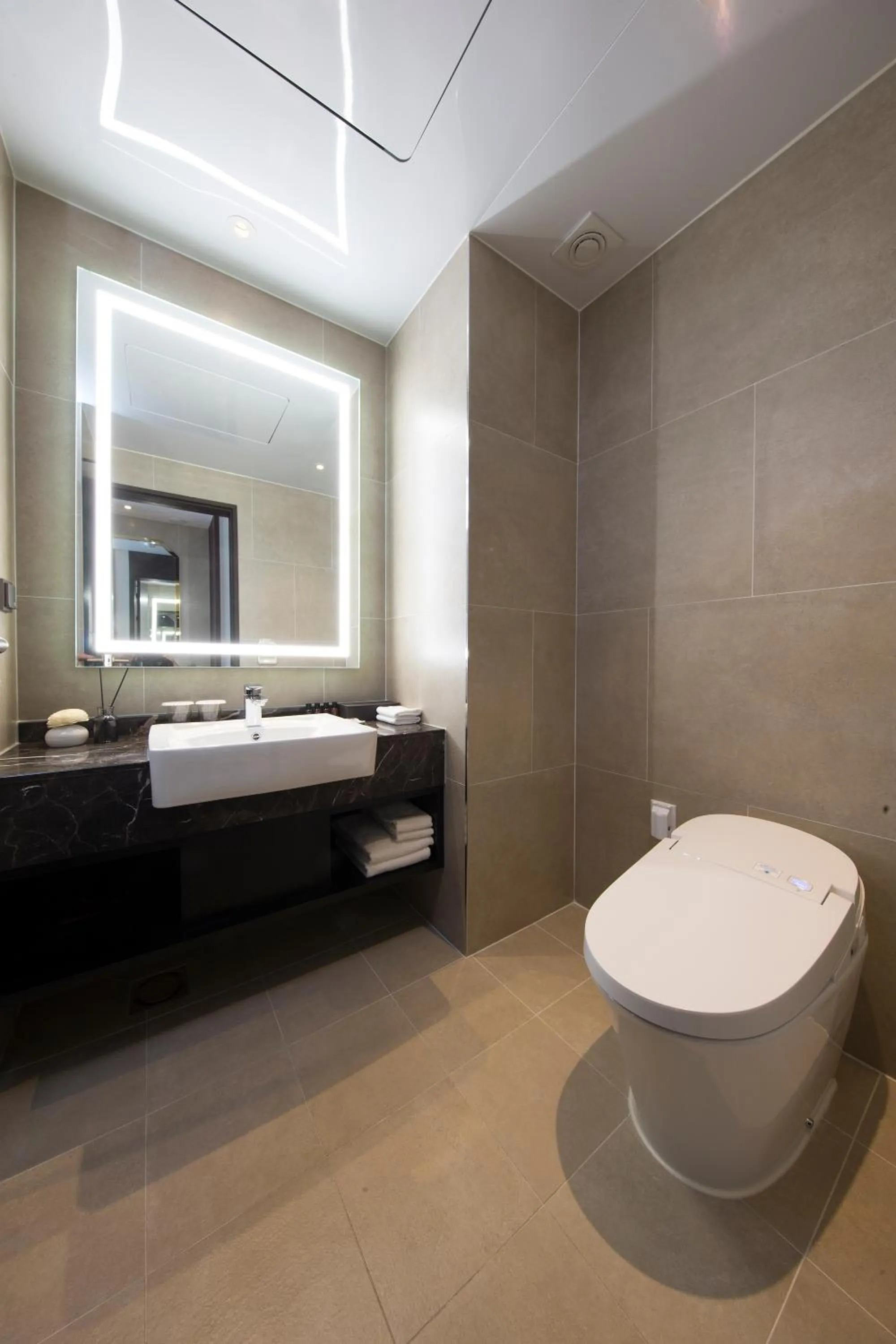 Toilet in Ramada by Wyndham Daejeon