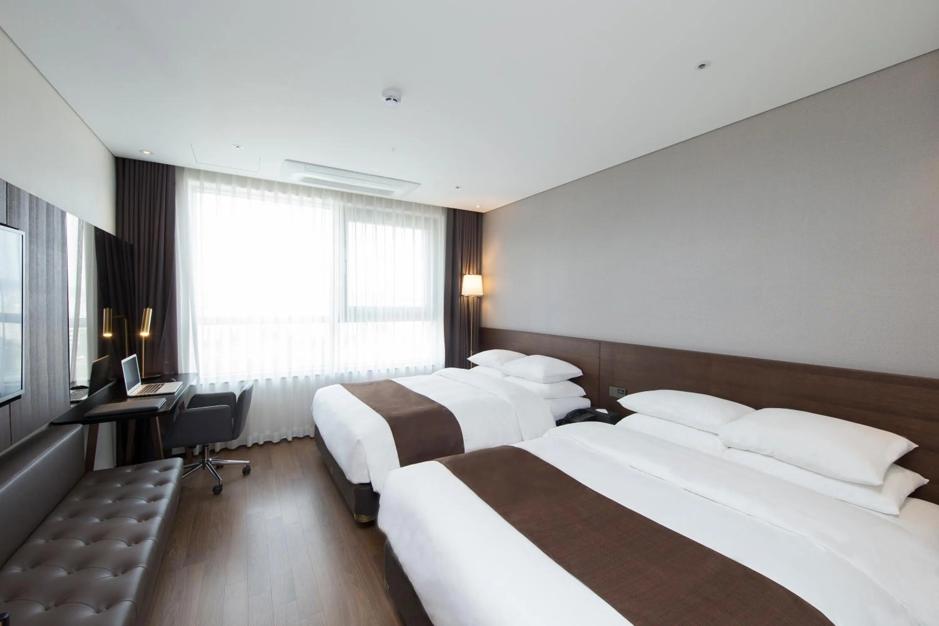 Bed in Ramada by Wyndham Daejeon