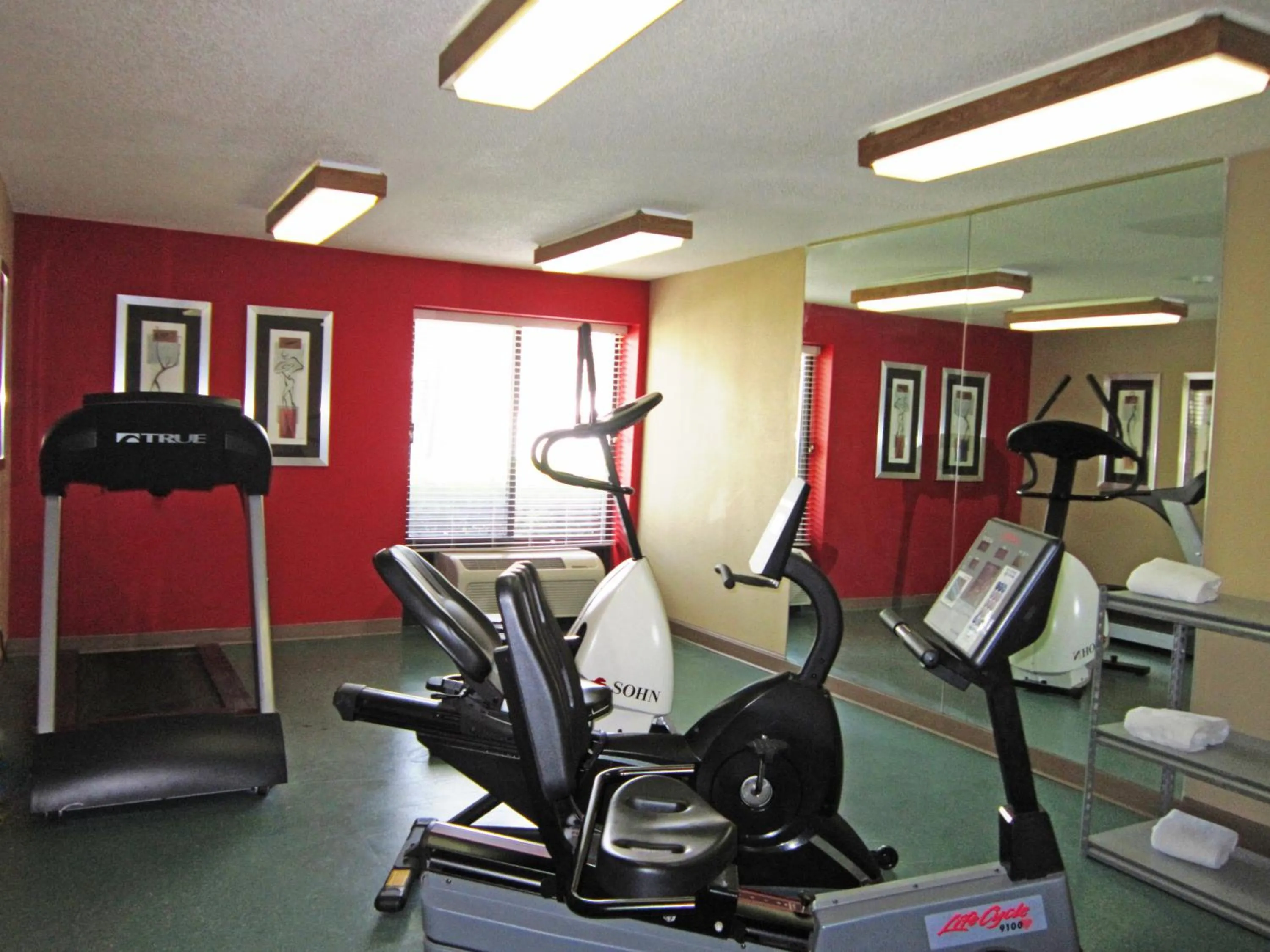 Fitness centre/facilities in Extended Stay America Suites - Houston - Med Ctr - NRG Park - Kirby