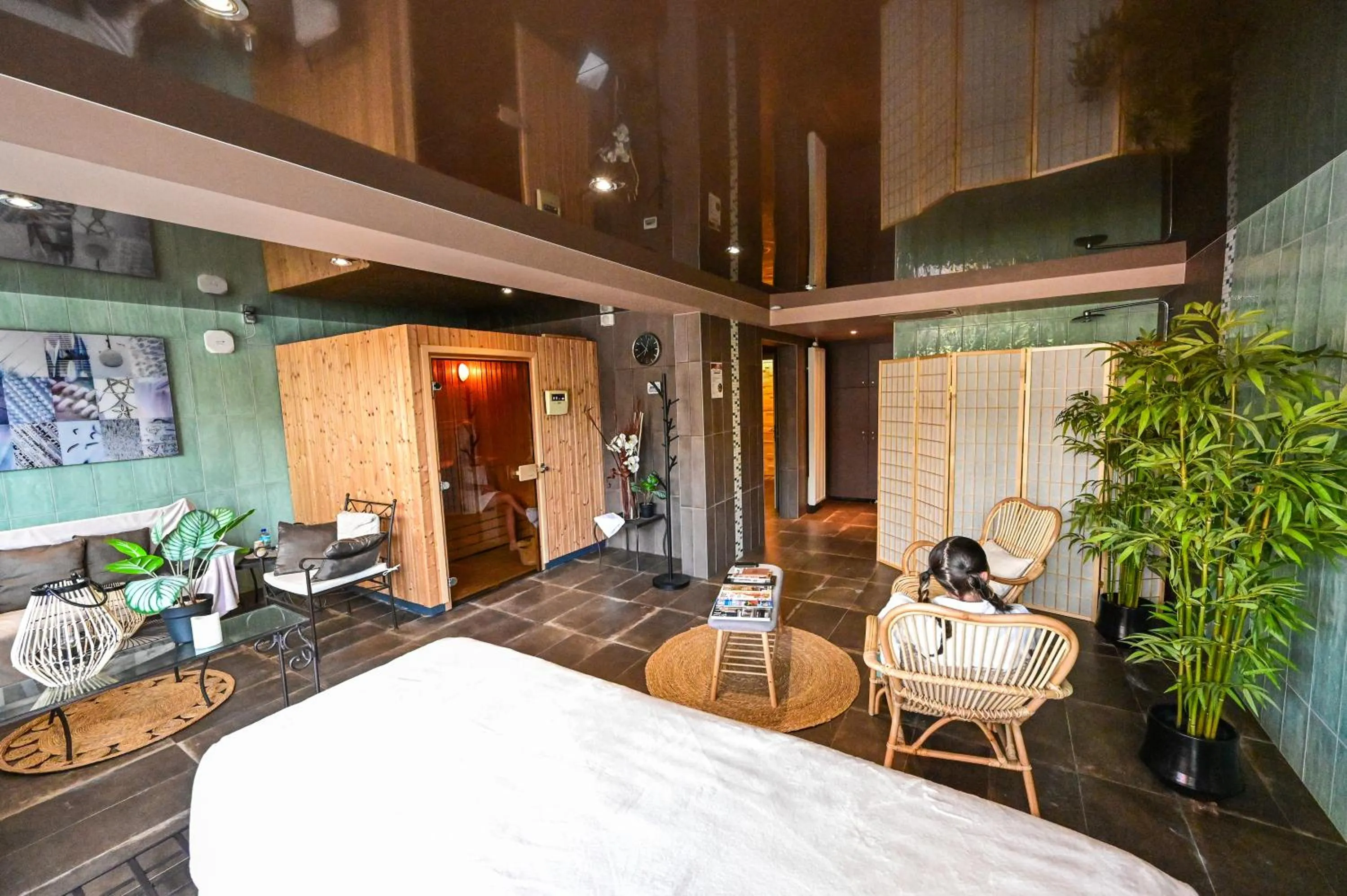 Sauna in Quality Hotel La Marebaudière Vannes Centre