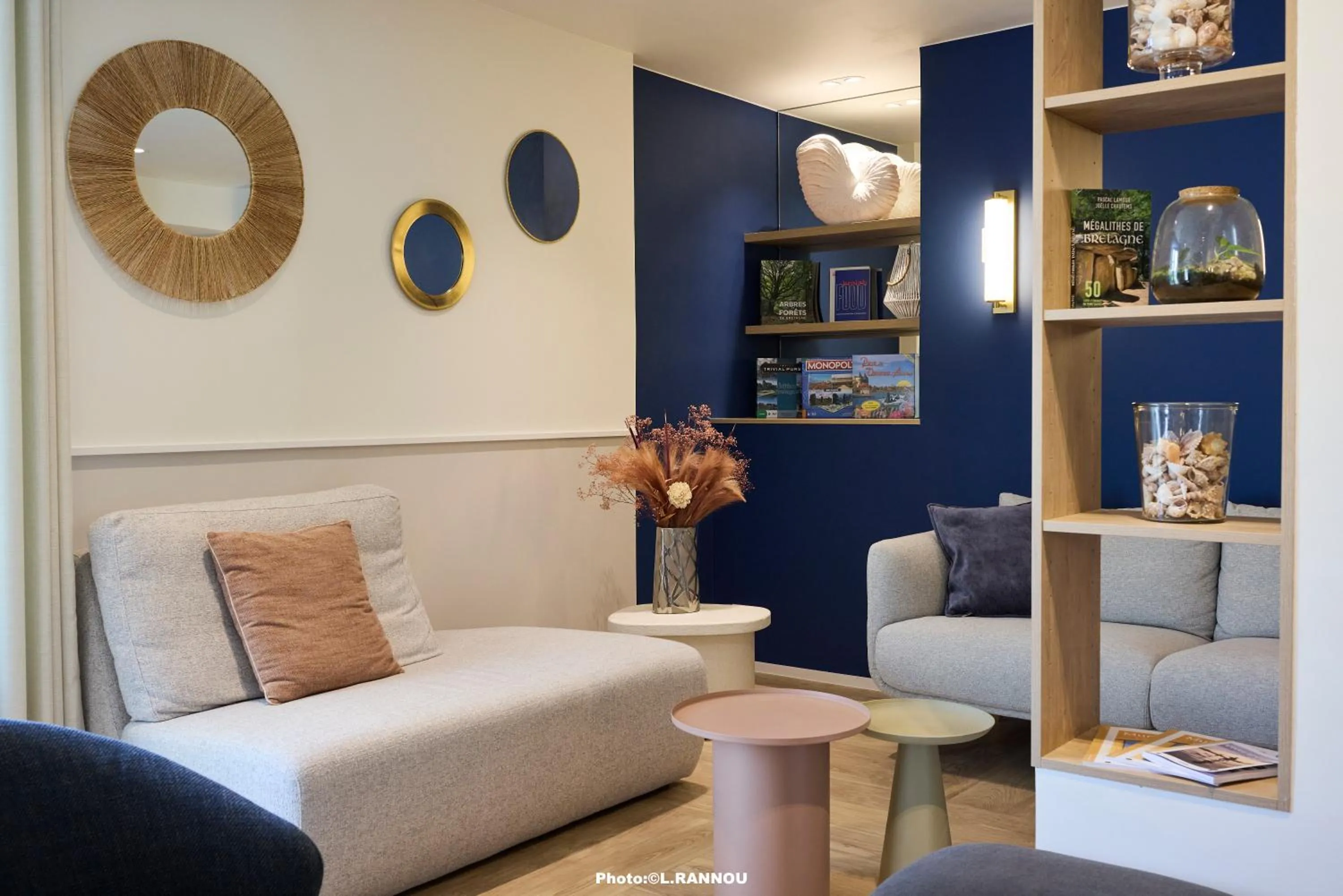 Living room in Quality Hotel La Marebaudière Vannes Centre