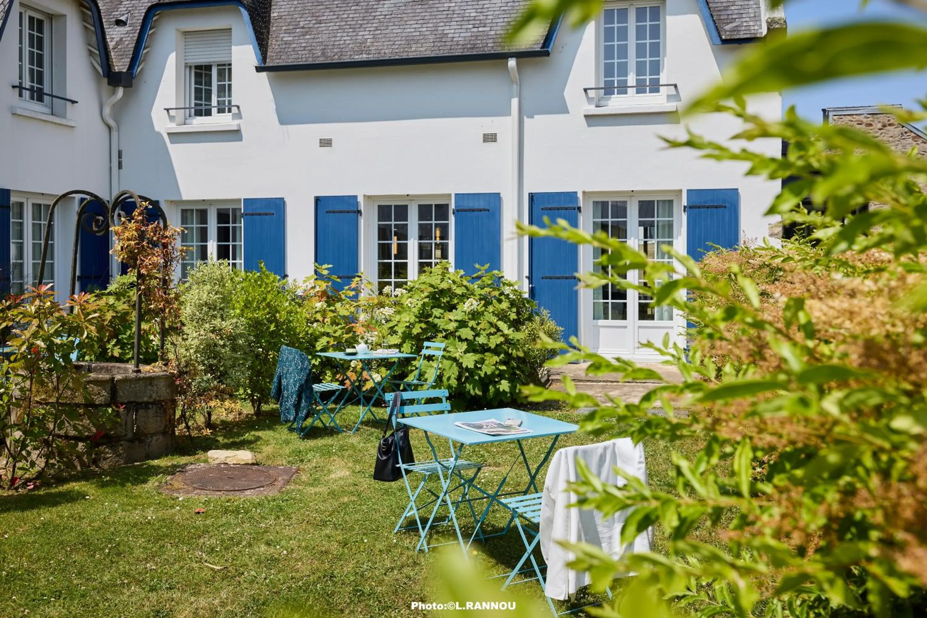 Garden in Quality Hotel La Marebaudière Vannes Centre