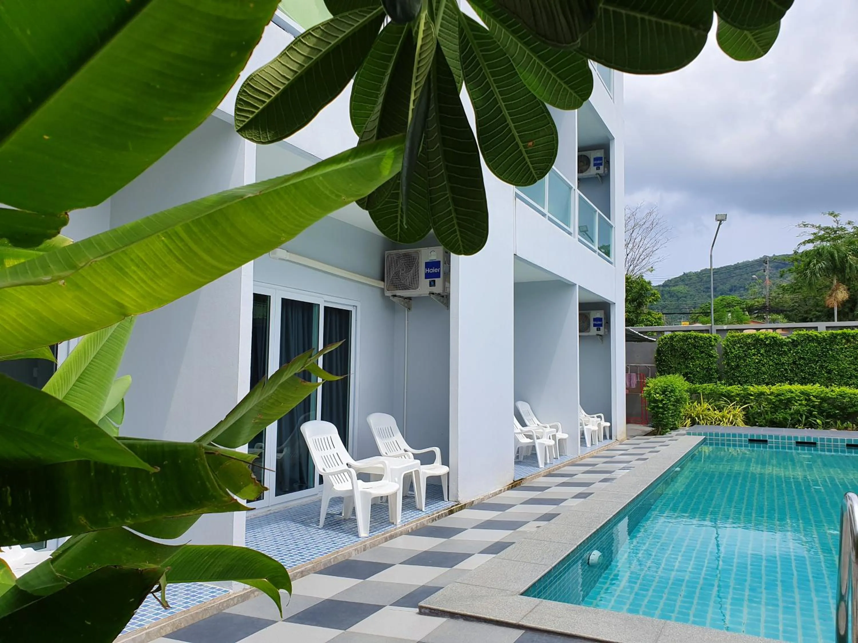 Patio in Big Buddha Hillside Hotel