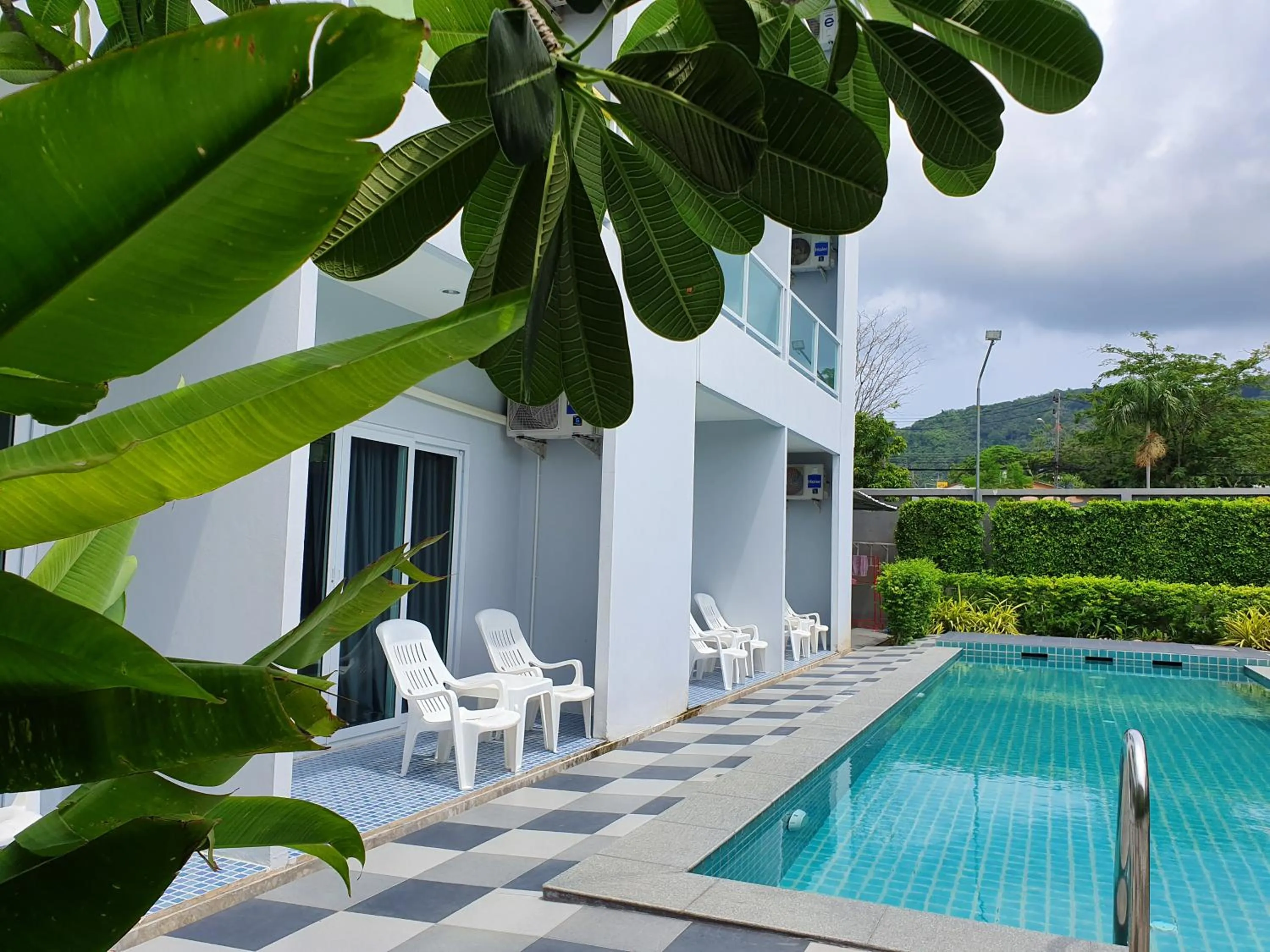 Pool view in Big Buddha Hillside Hotel