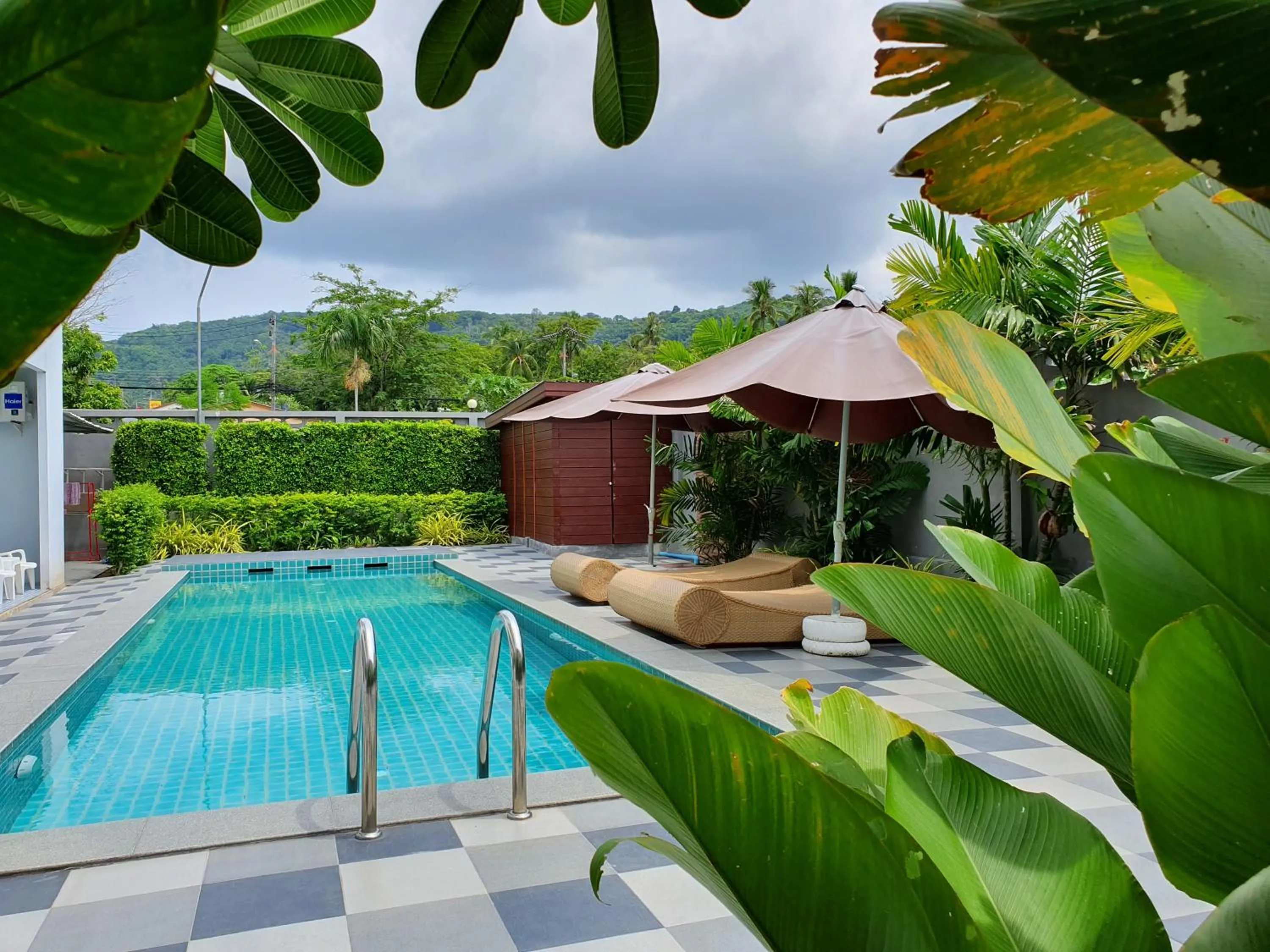 Pool view in Big Buddha Hillside Hotel