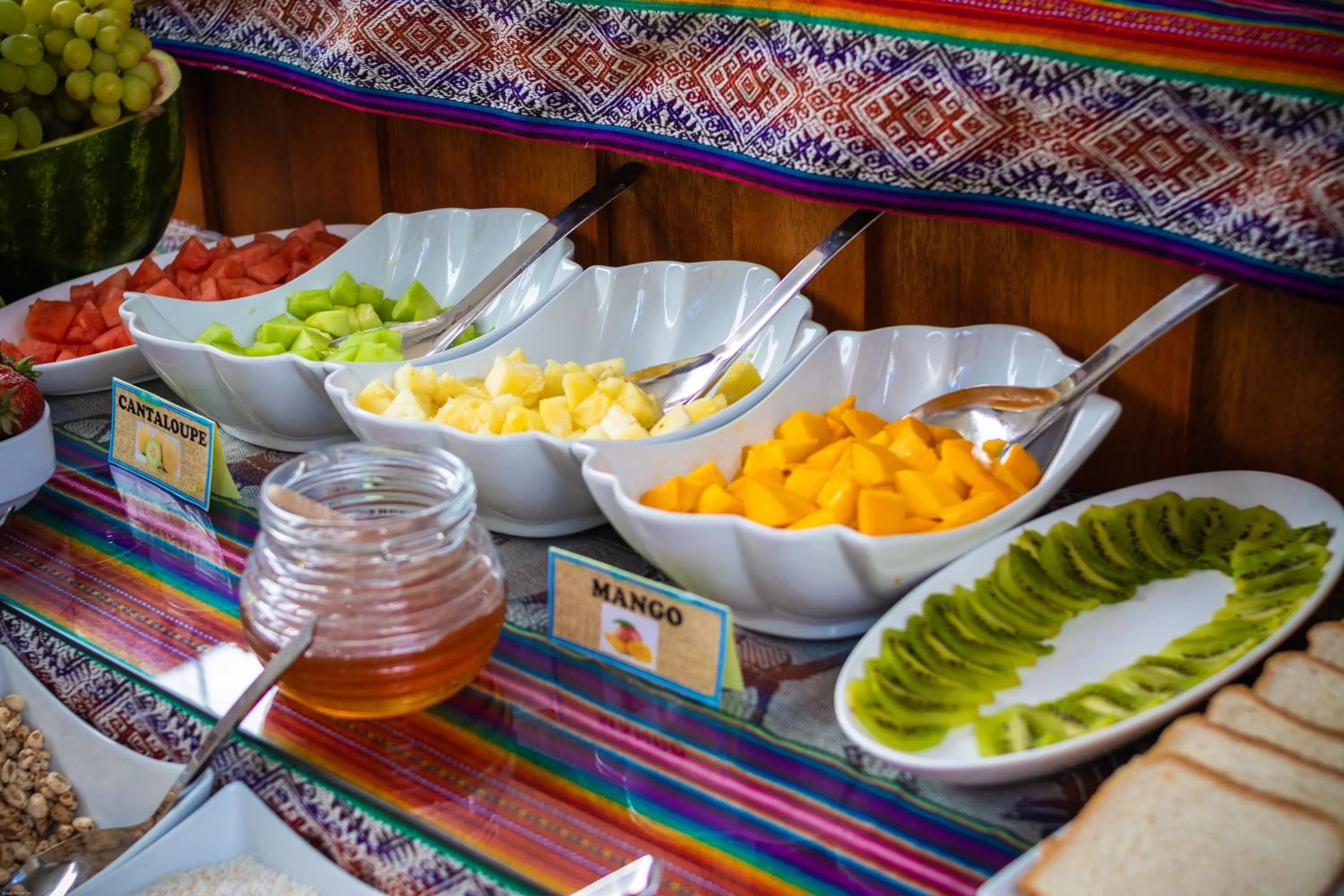 Breakfast in Home Garden Hotel