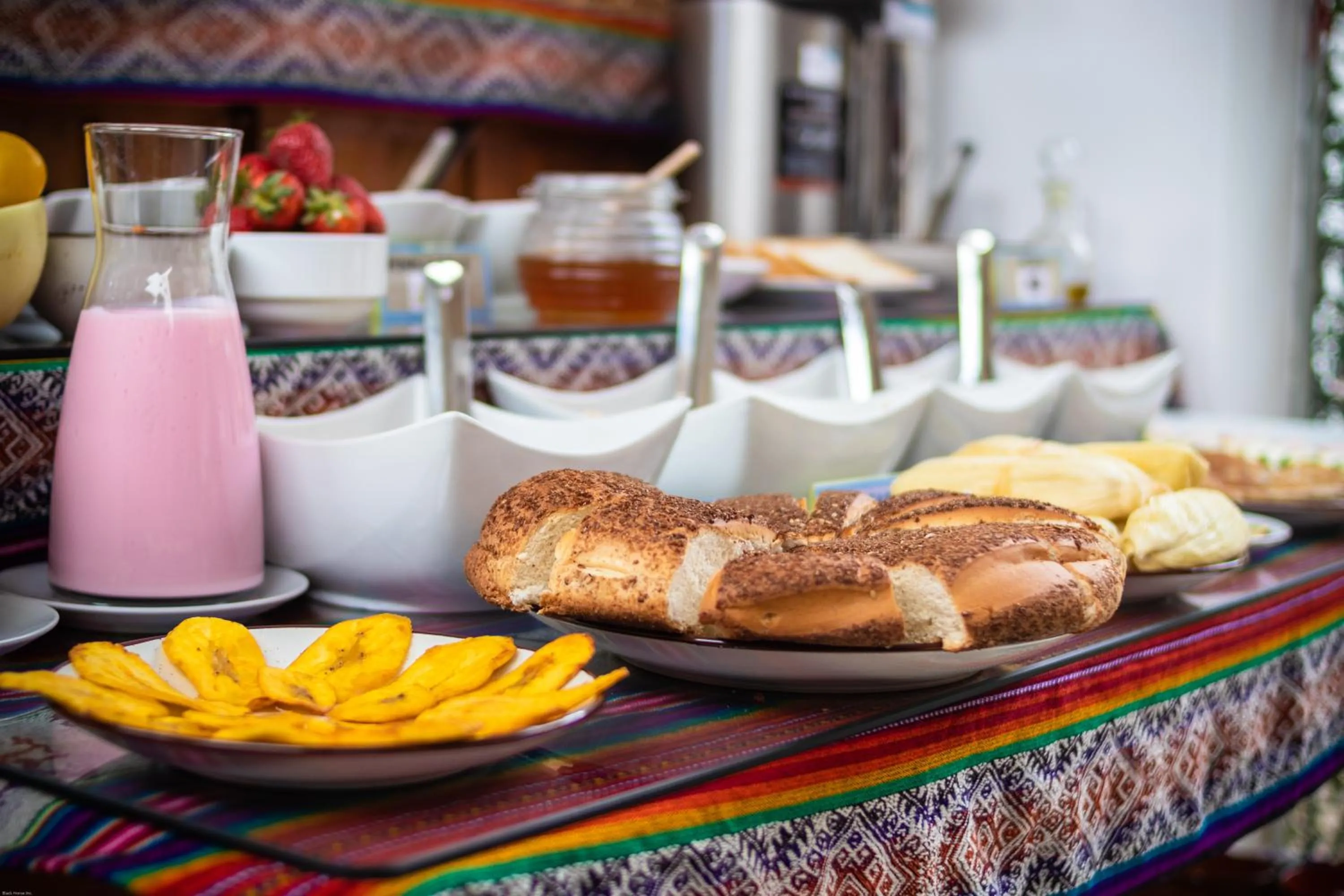 Breakfast in Home Garden Hotel