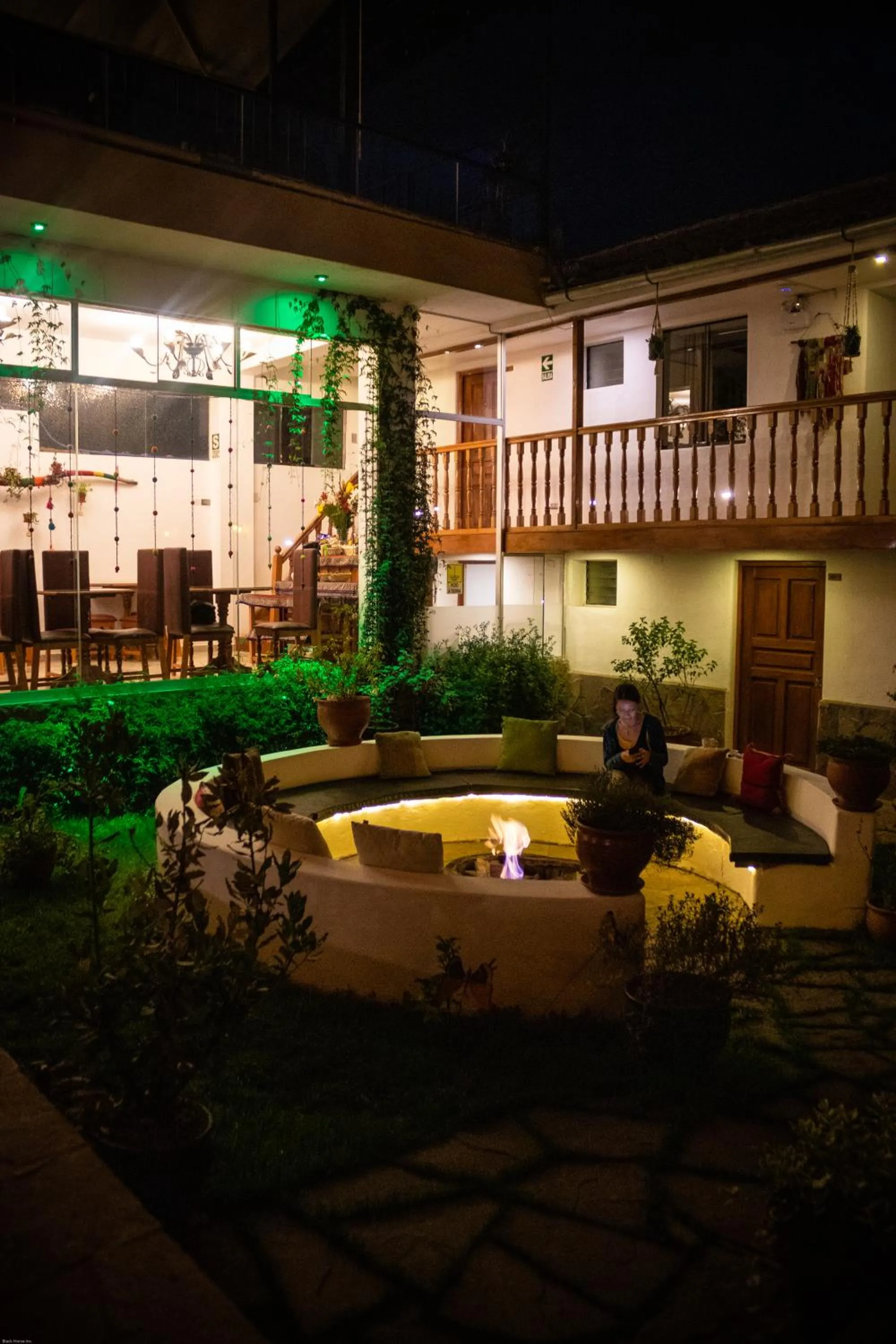 Patio in Home Garden Hotel