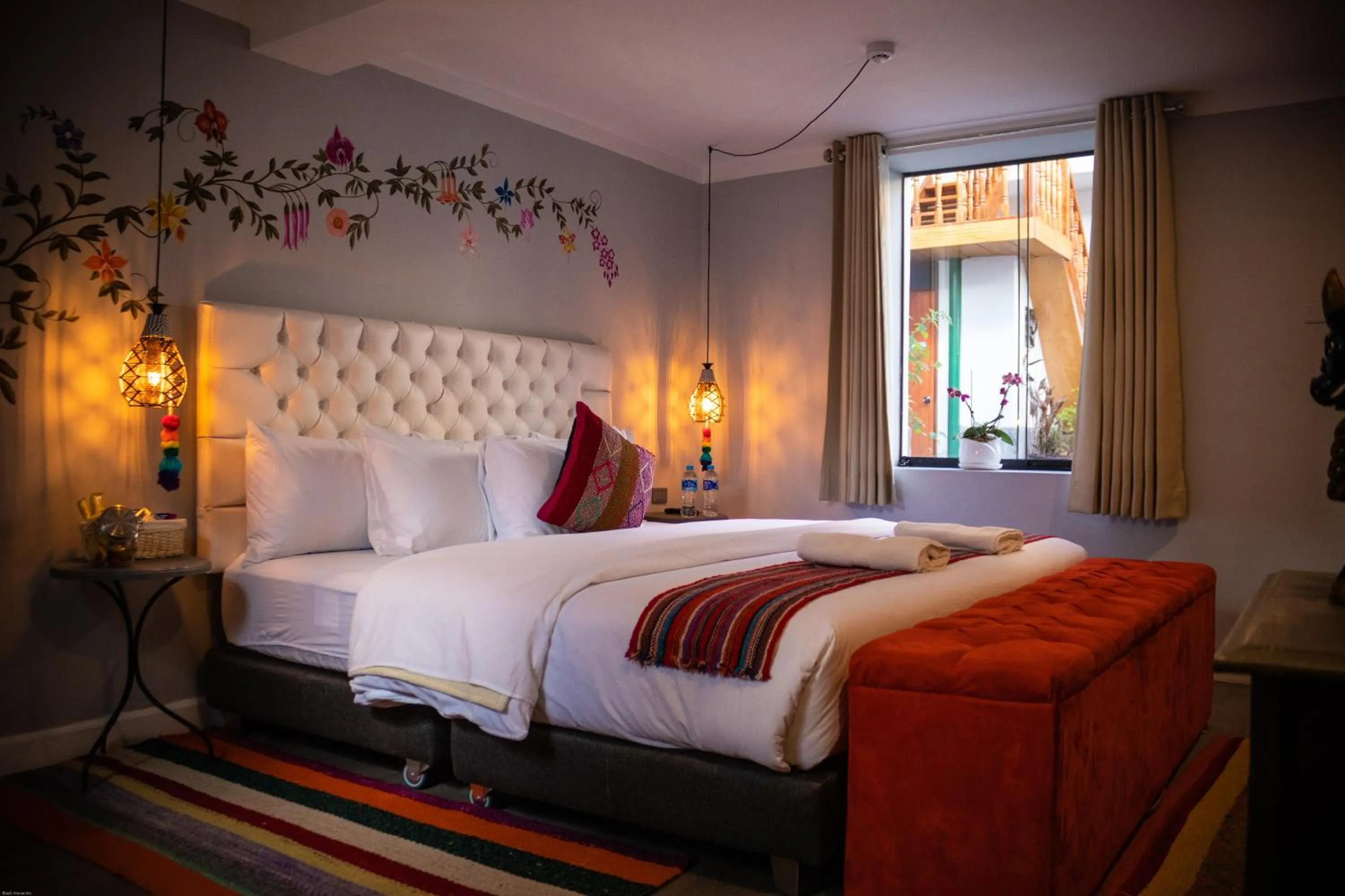 Photo of the whole room, Bed in Home Garden Hotel