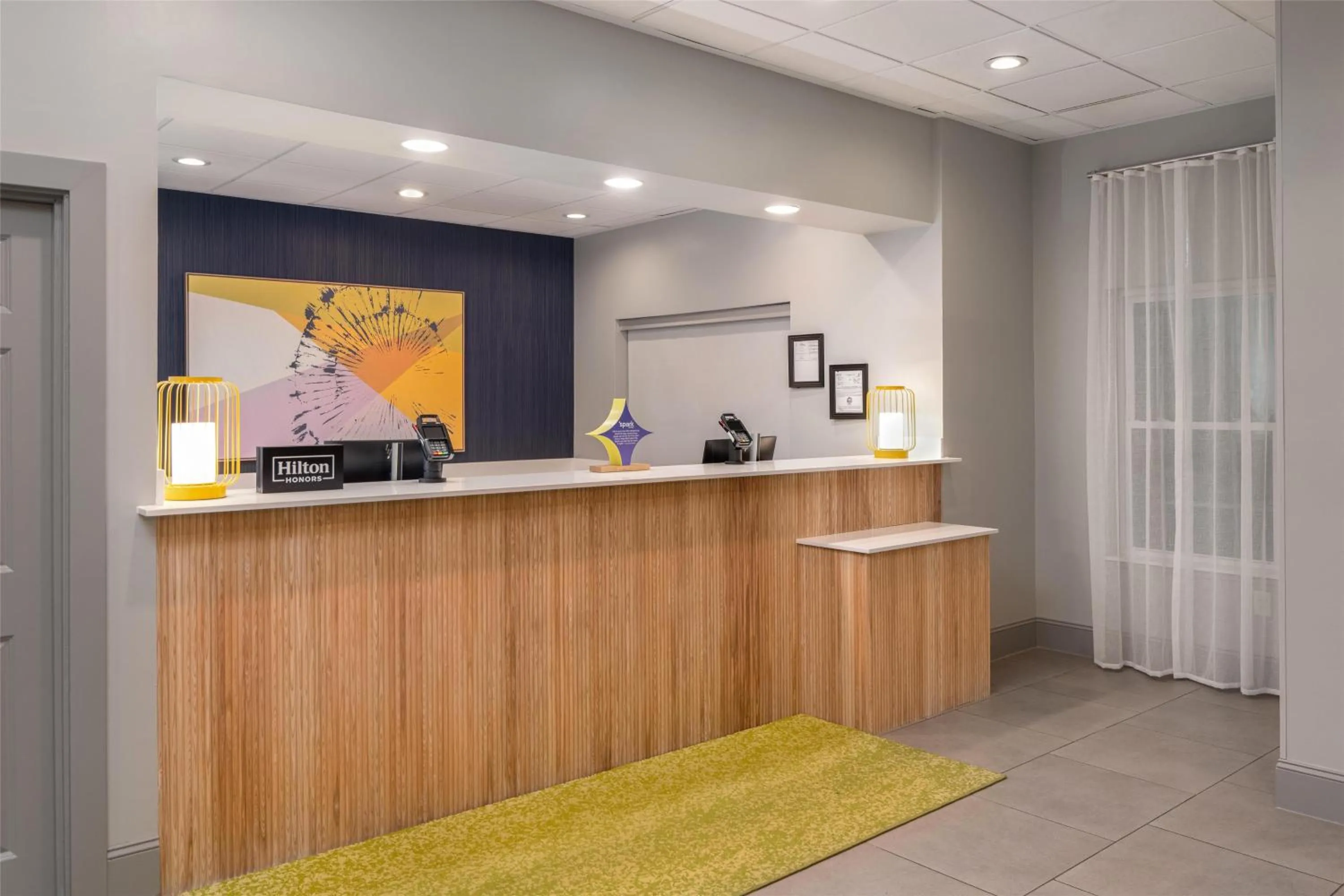 Lobby or reception in Spark by Hilton Summerville
