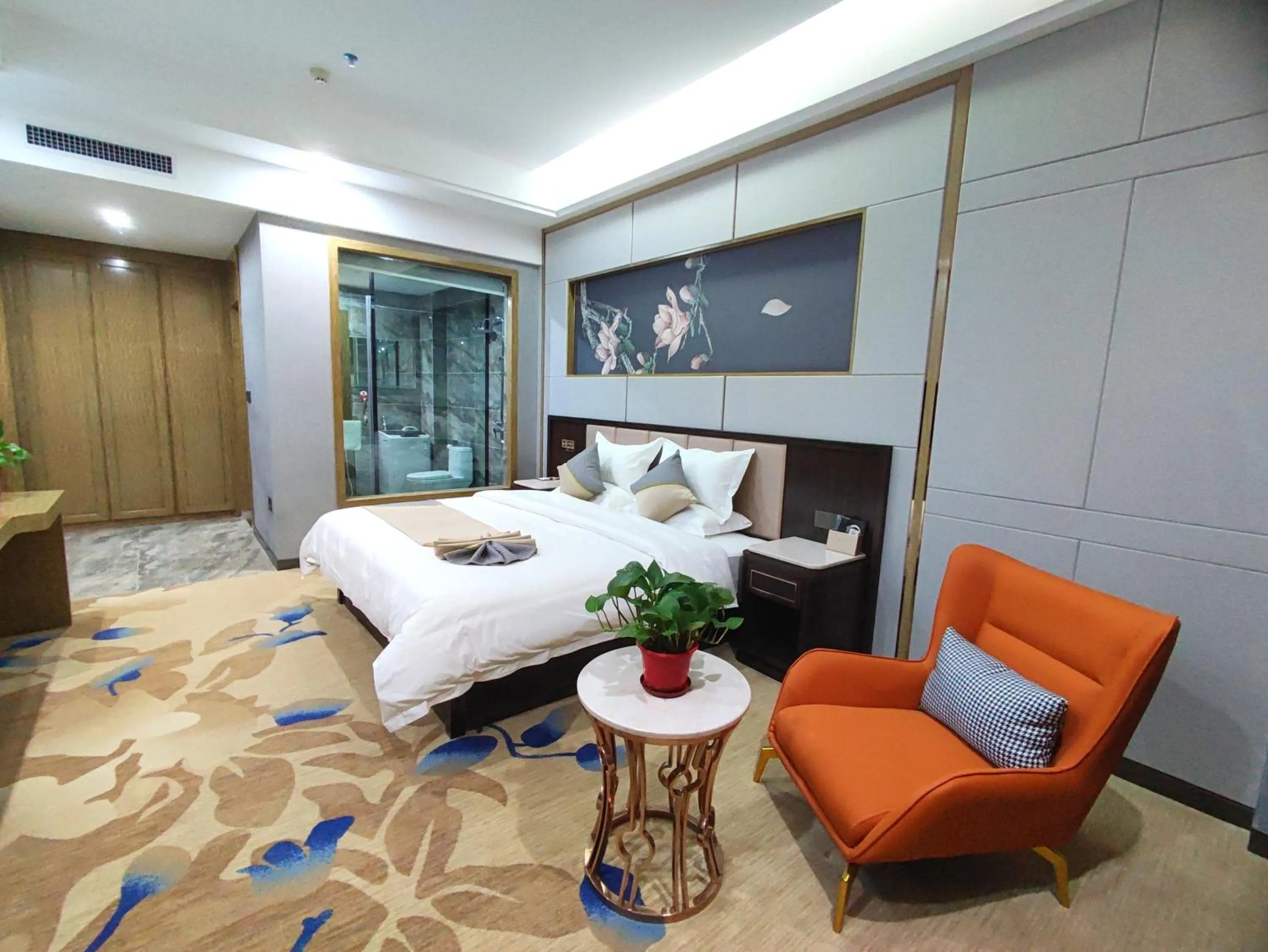 Bedroom in Zhangye KAI RUI Hotel