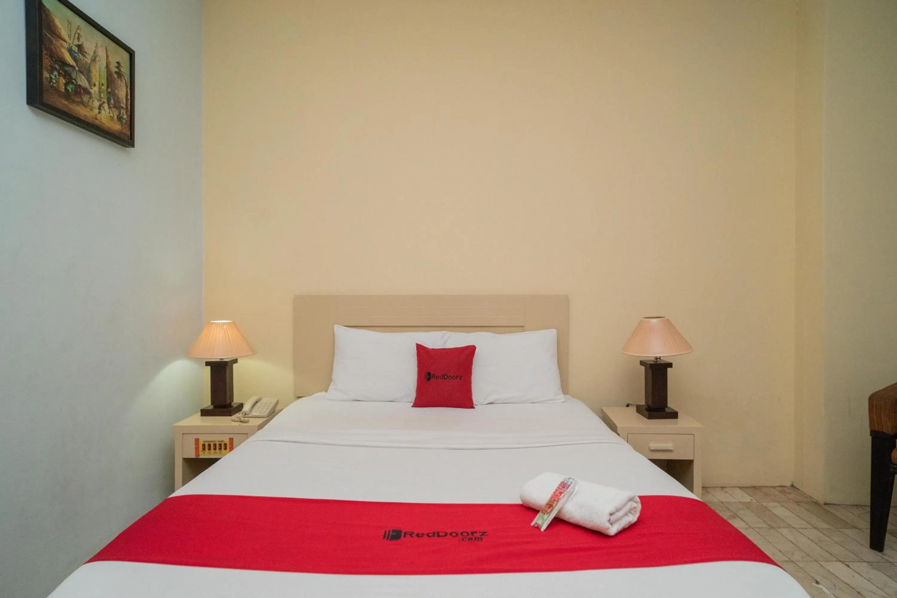 Bed in RedDoorz Plus near UIN Banjarmasin
