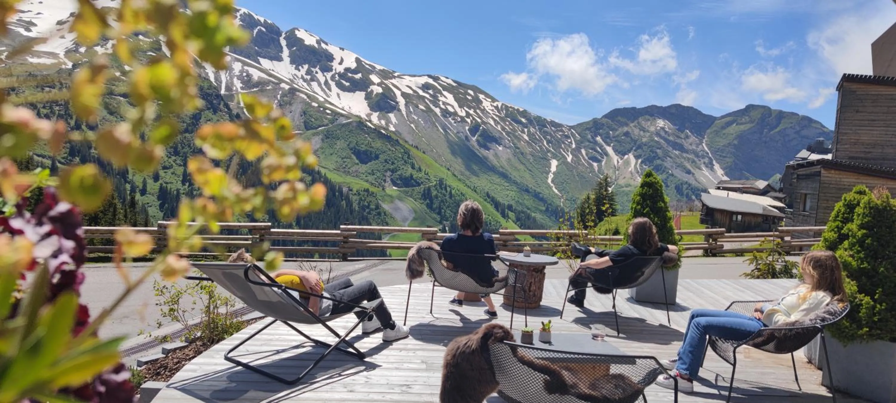 Balcony/Terrace in Hôtel MiL8