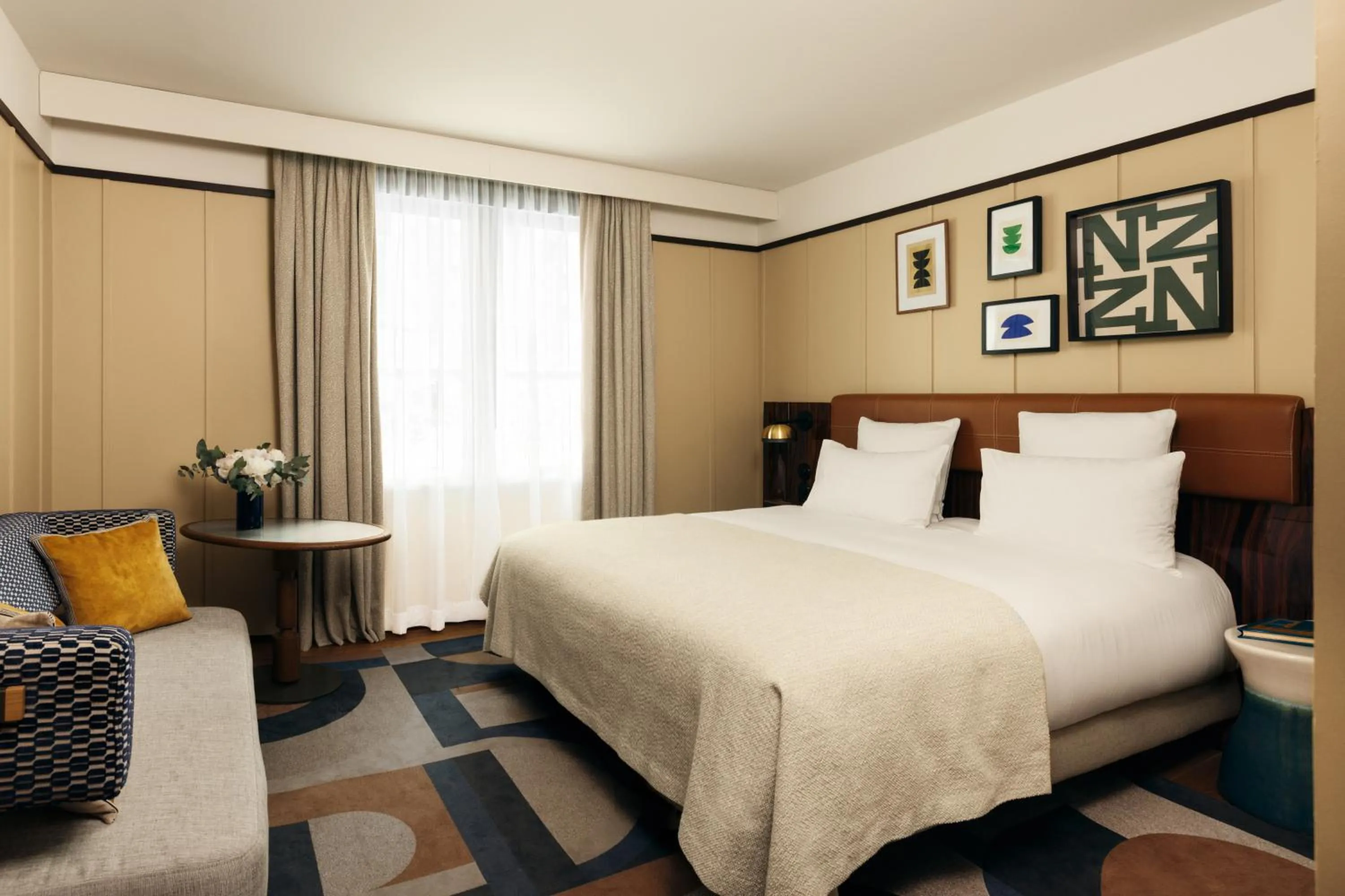 Bedroom, Bed in Norman Paris Hôtel & Spa