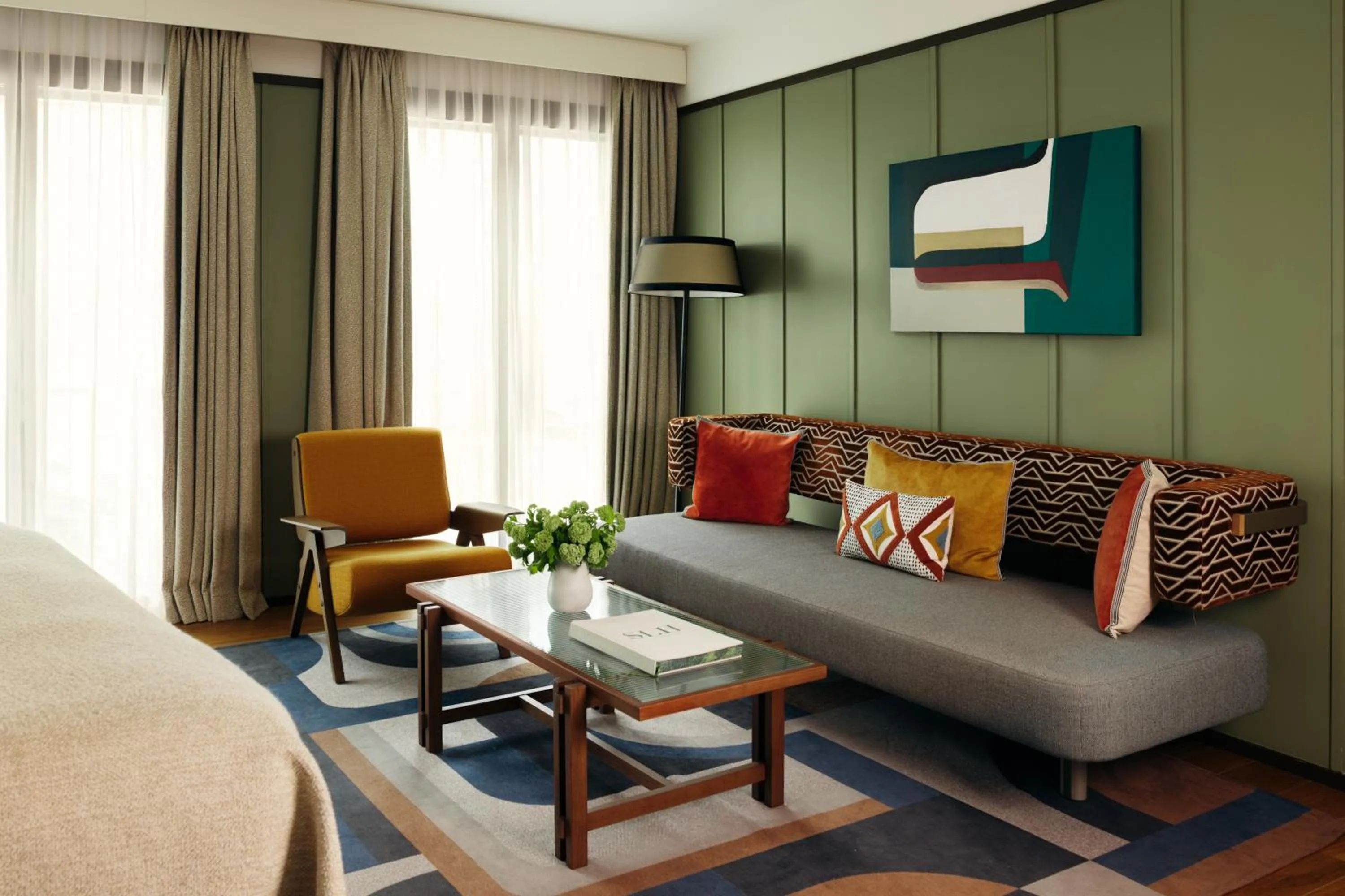 Bedroom in Norman Paris Hôtel & Spa