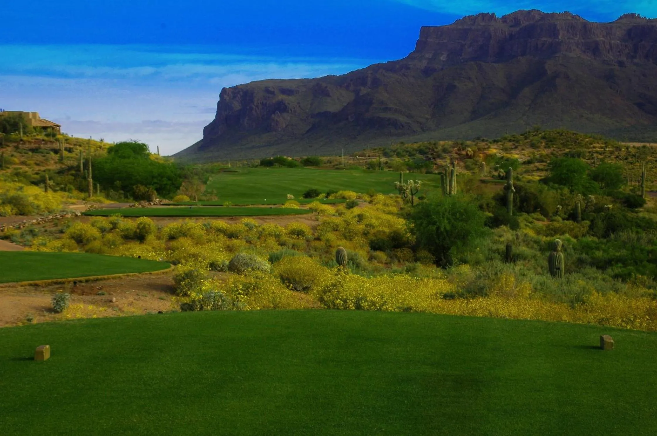 Golfcourse in Gold Canyon Golf Resort