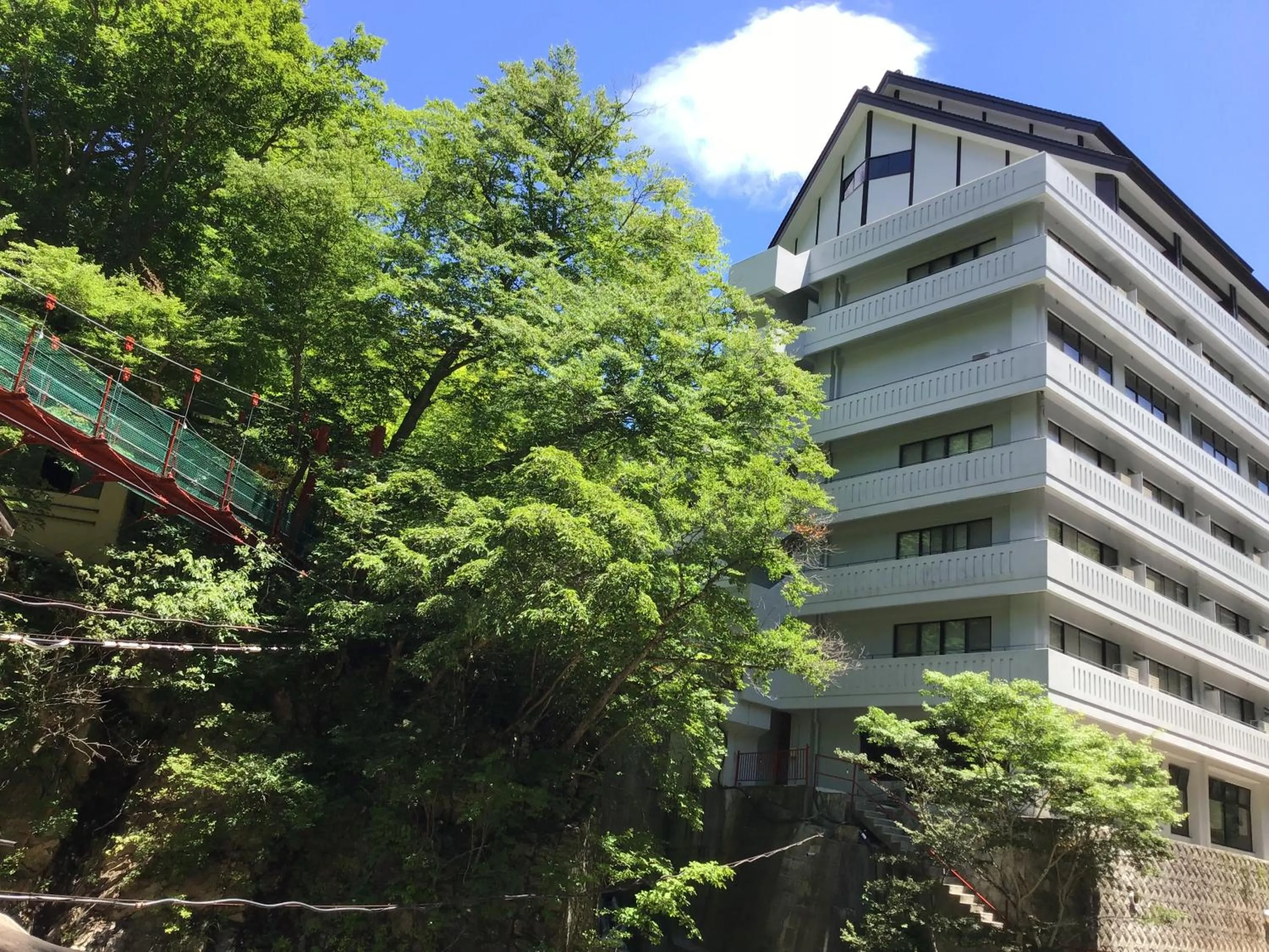 Property building in Nikko Nationalpark Kawamata Onsen KURA