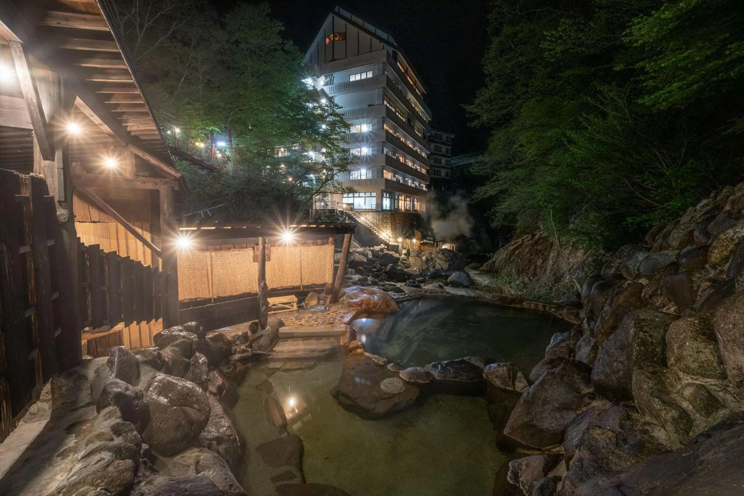 Property building in Nikko Nationalpark Kawamata Onsen KURA
