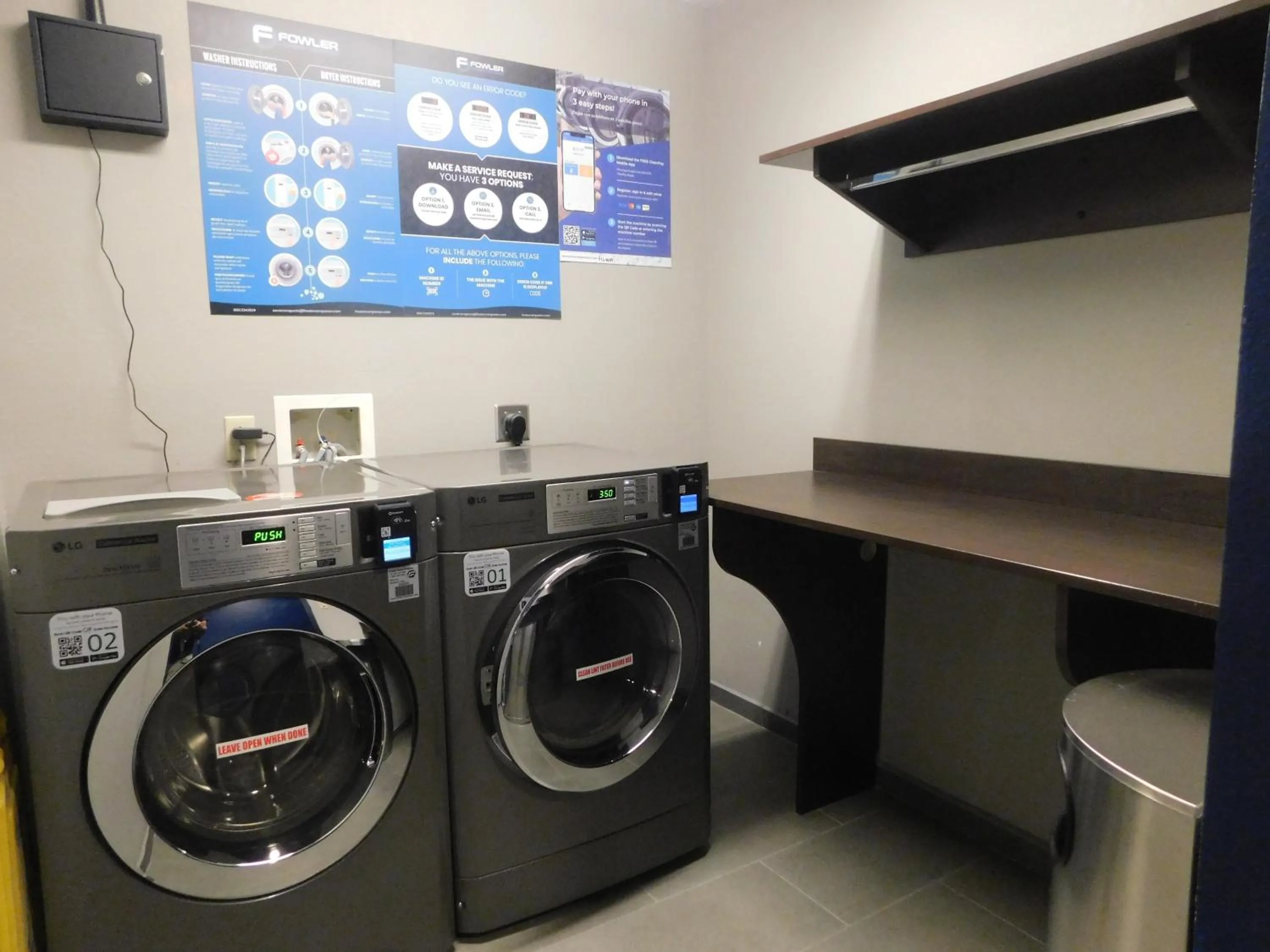 laundry in Microtel Inn & Suites by Wyndham Wheeling at The Highlands