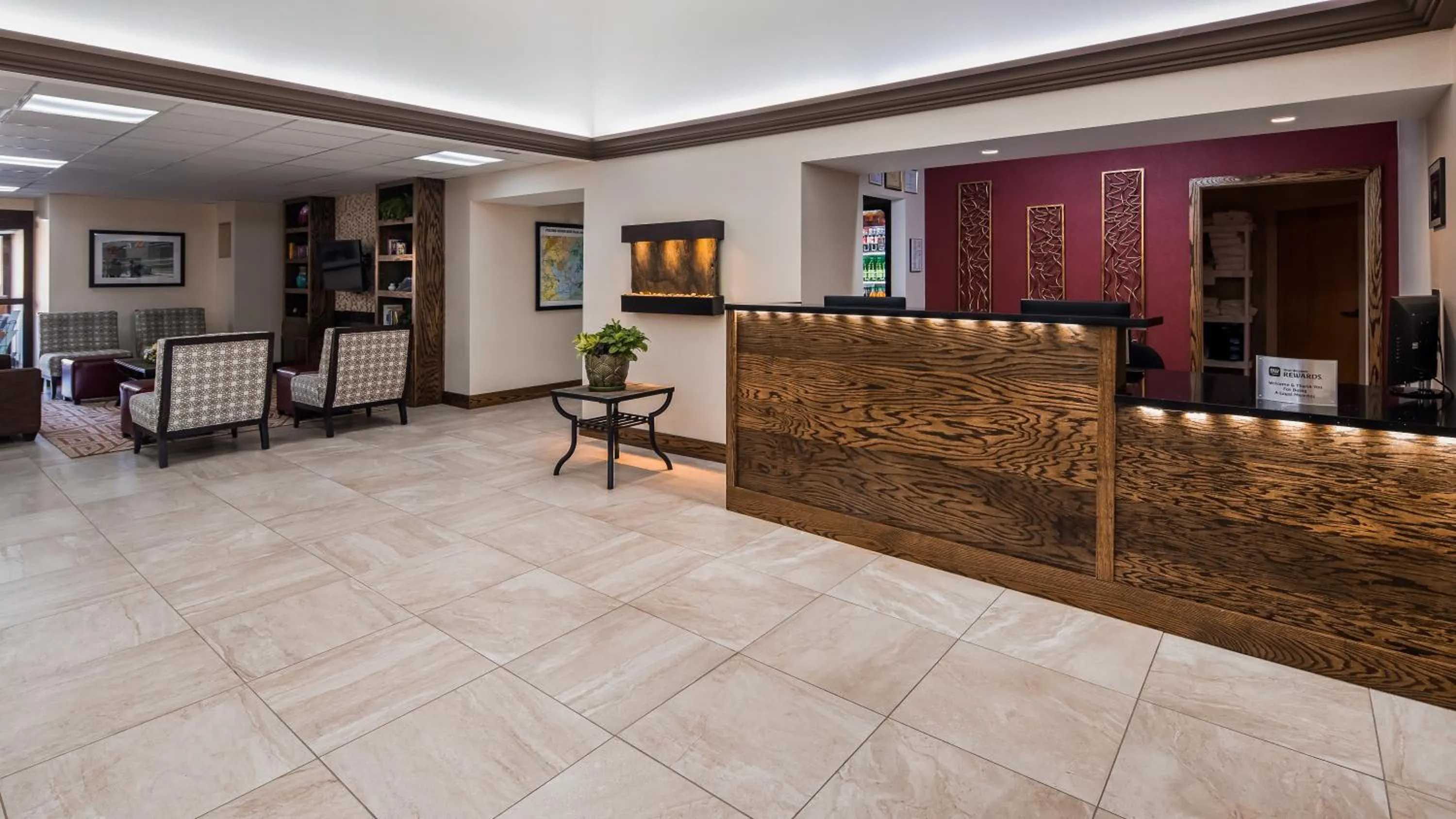 Lobby or reception in Best Western Inn at Blakeslee-Pocono