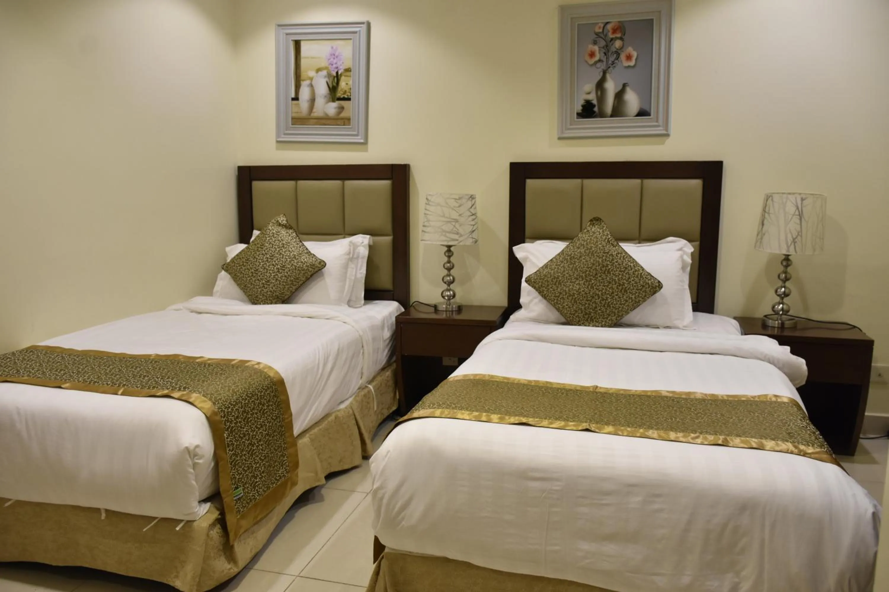 Bed in Al Jury Serviced Apartments