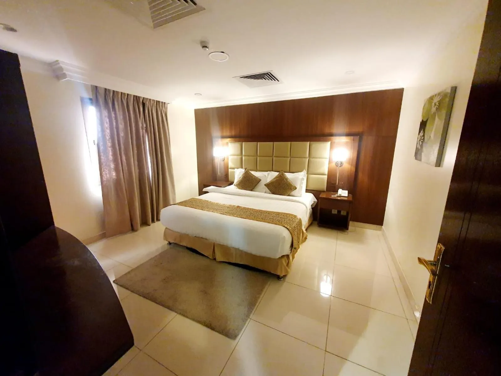 Bed in Al Jury Serviced Apartments