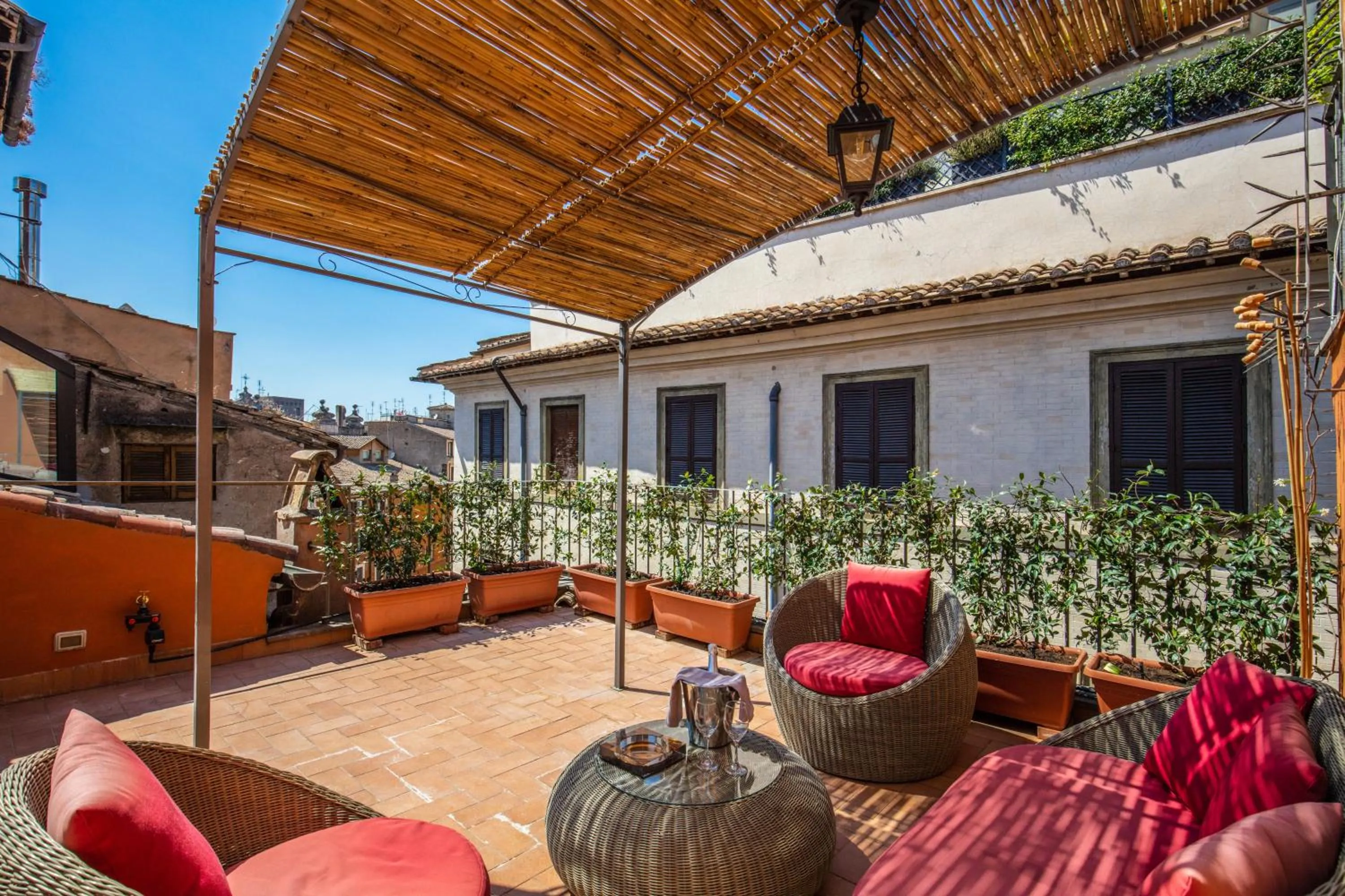 Patio in Maison d'Art Apartments - Maison d'Art Collection