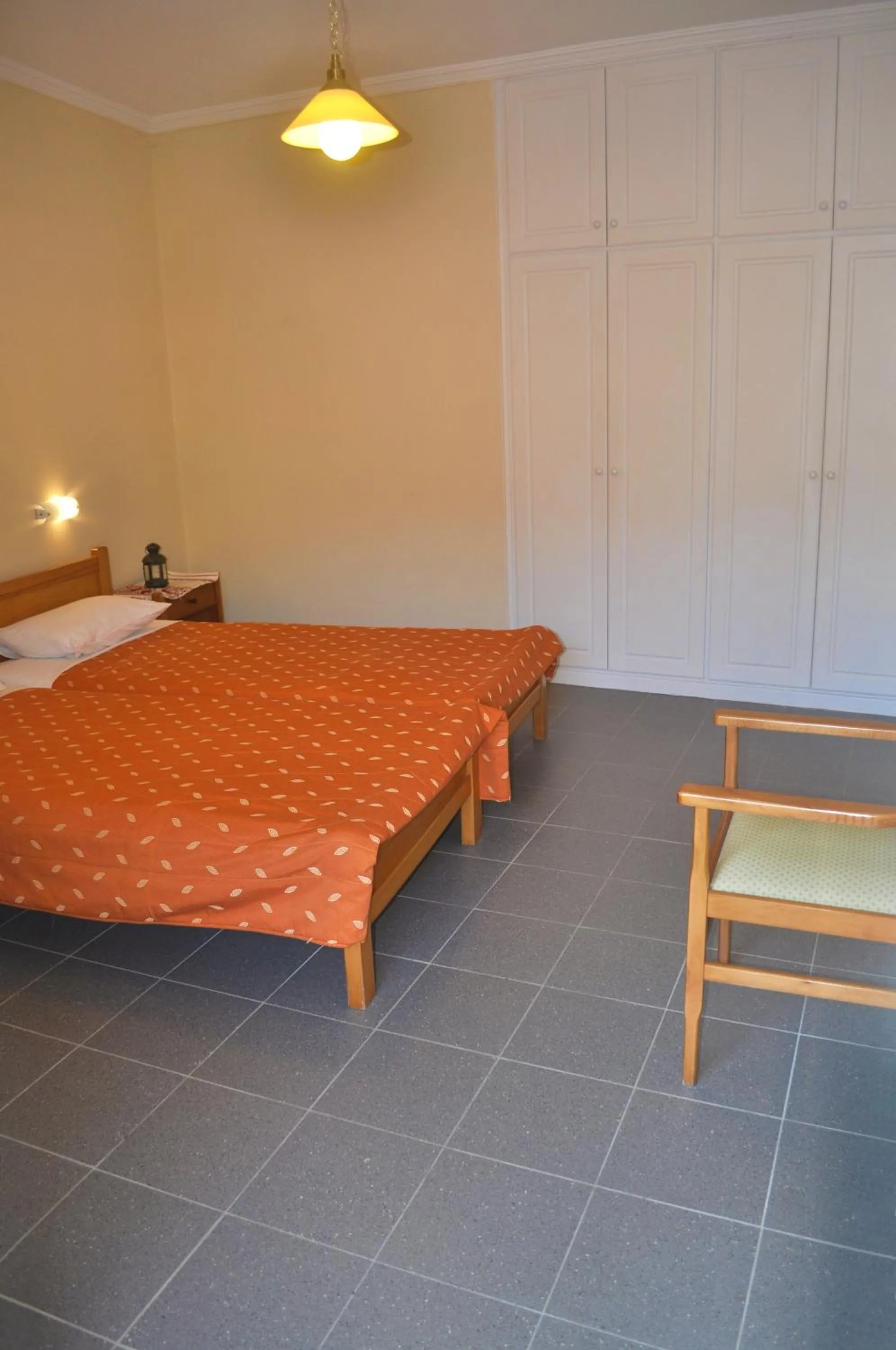 Bedroom, Bed in Holiday Apartments yannis on Agios Gordios beach in Corfu