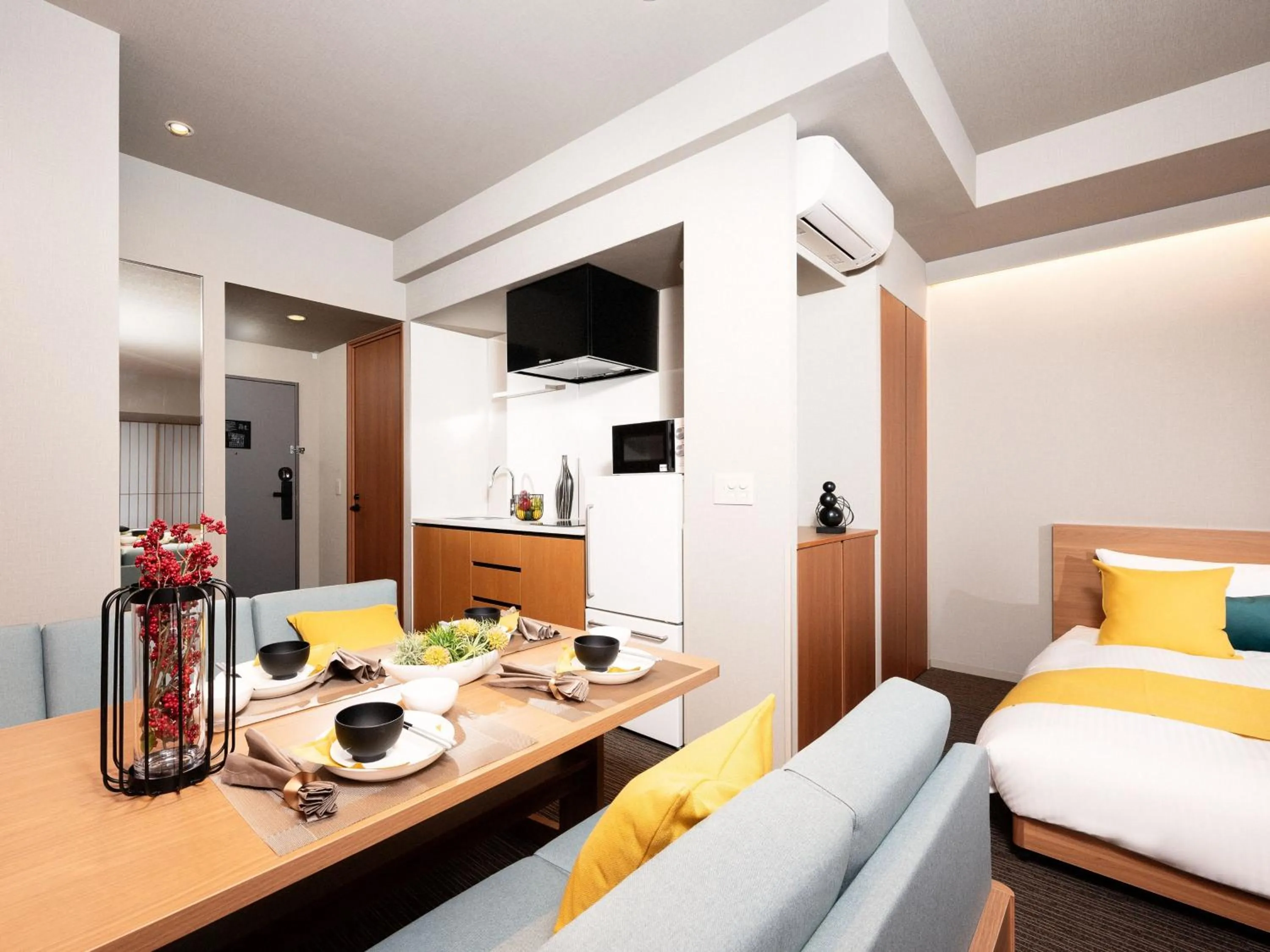 Bedroom, Bed in MIMARU Kyoto Kawaramachi Gojo